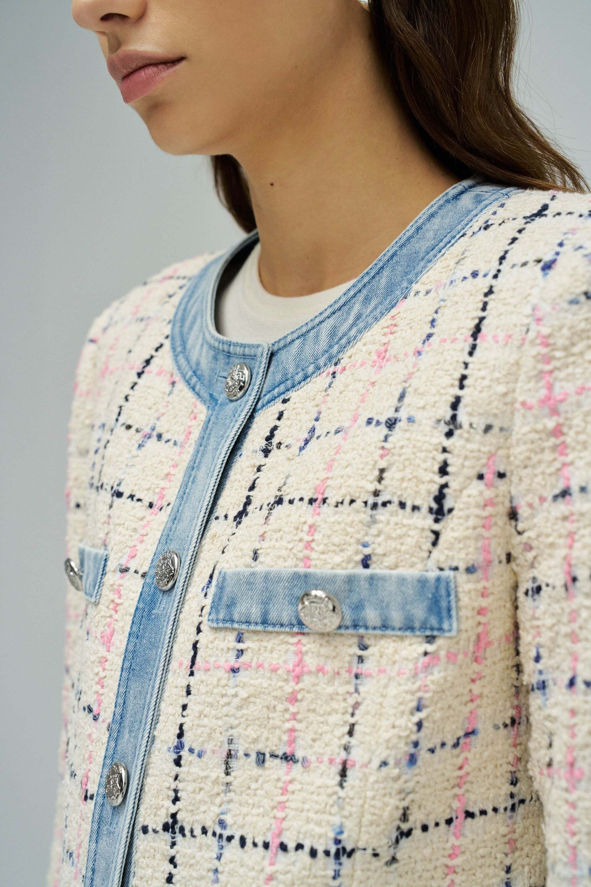Salsa Kurzjacke »Salsa Jeans Jacke Tweed«