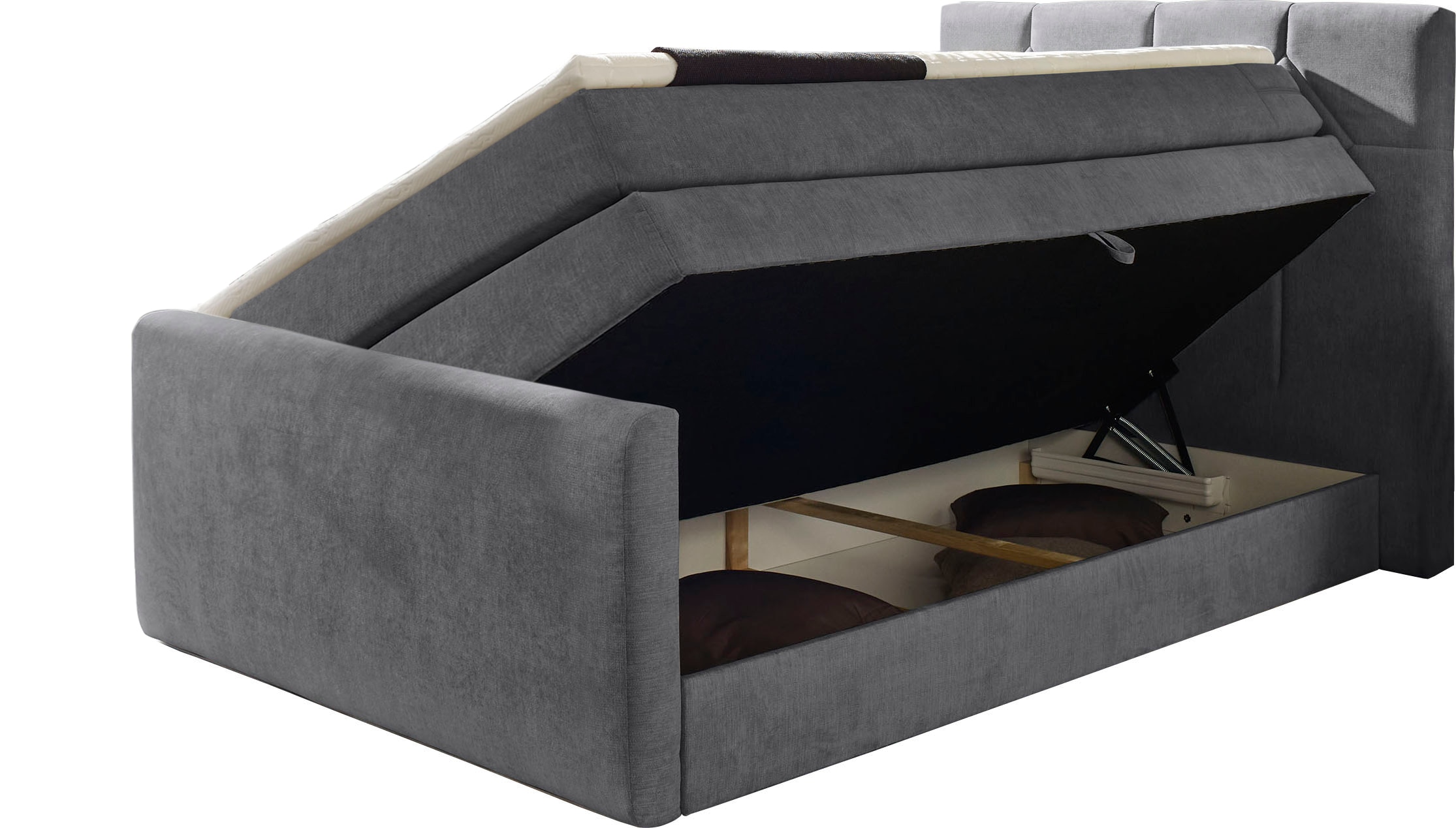 Home affaire Lit boxspring »Atlanta« incluant topper et coffre de lit