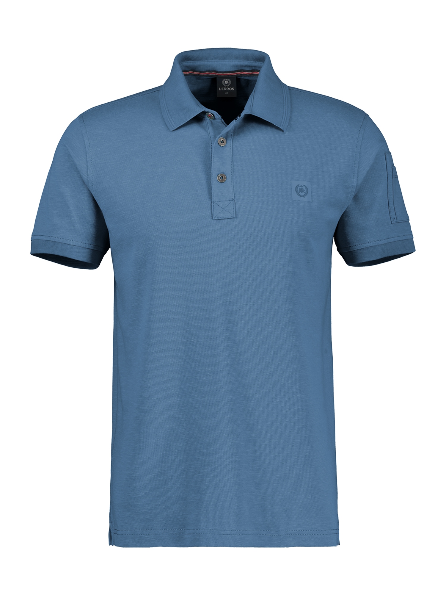 LERROS Polo »Herren Poloshirt in gewaschener Optik«