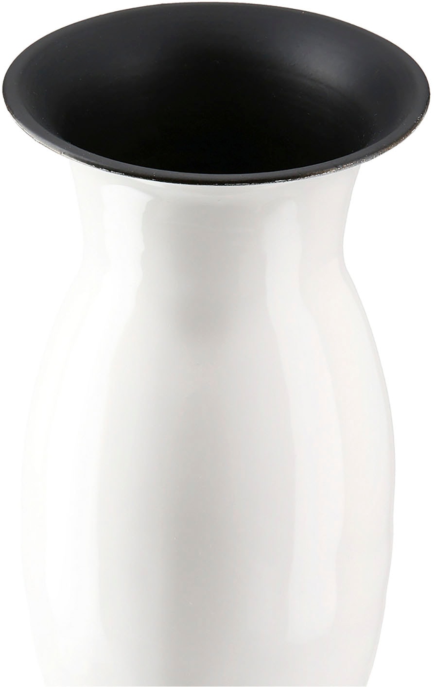 GILDE Tischvase »Vase Neo weiss H.42,5 cm«