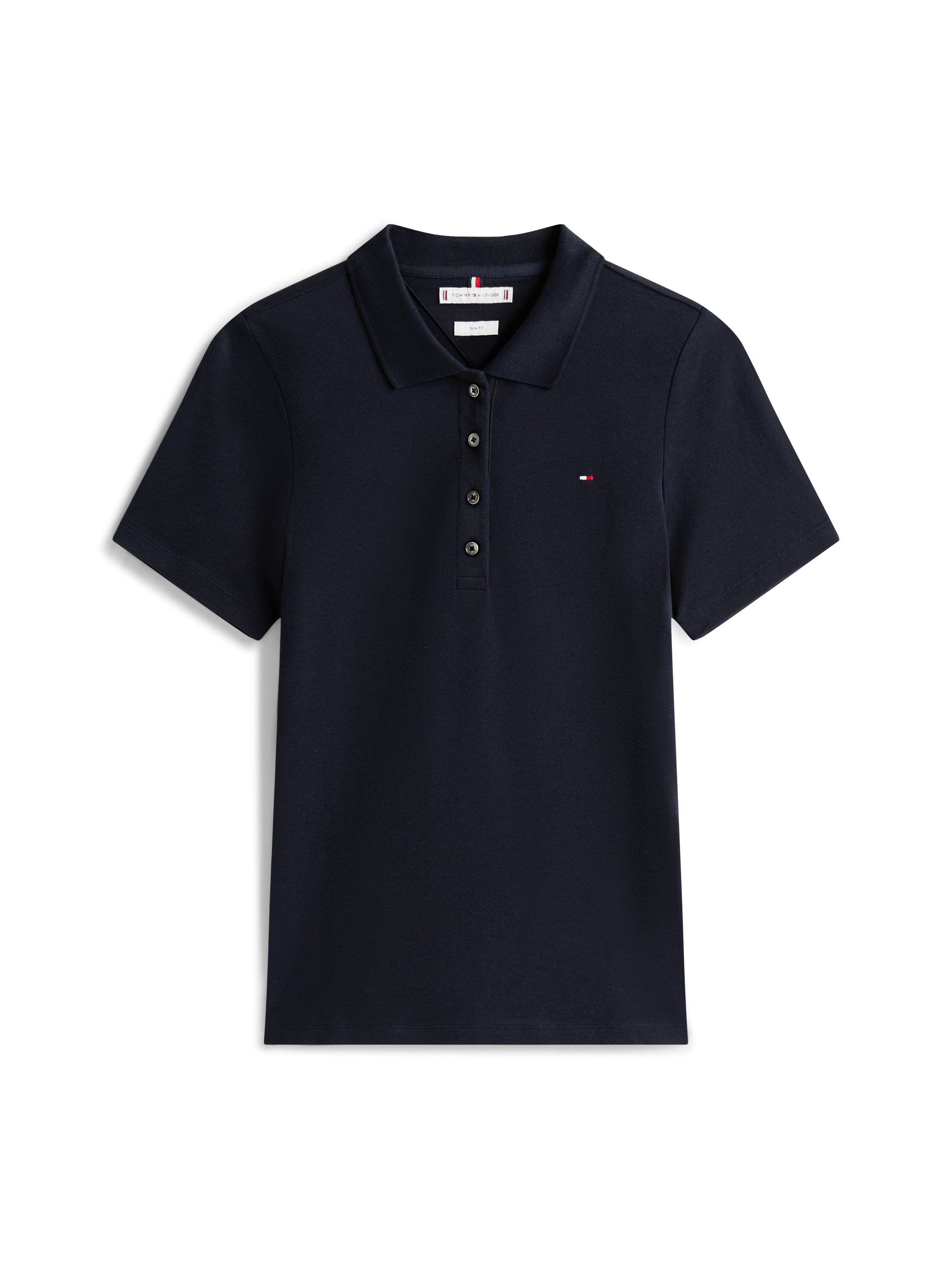 Tommy Hilfiger Polo »1985 SLIM PIQUE POLO SHORT SLEEVE« avec drapeau logo Tommy Hilfiger