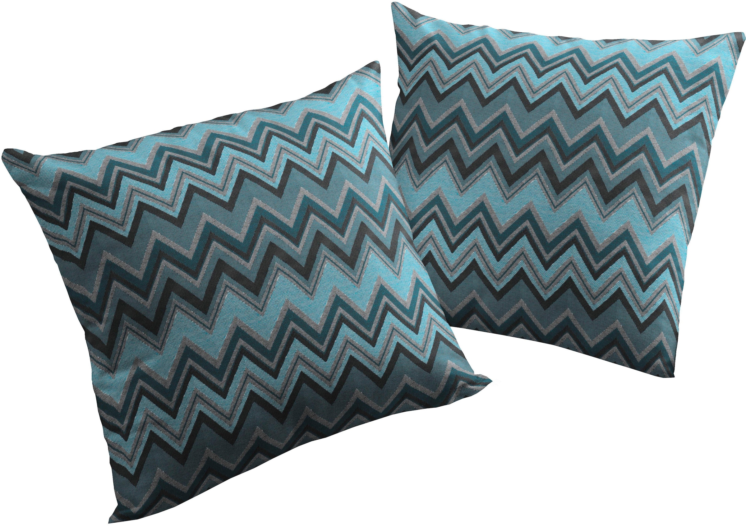 Wirth Dekokissen »Benewitz« Kissenhülle ohne Füllung, 2 Stück