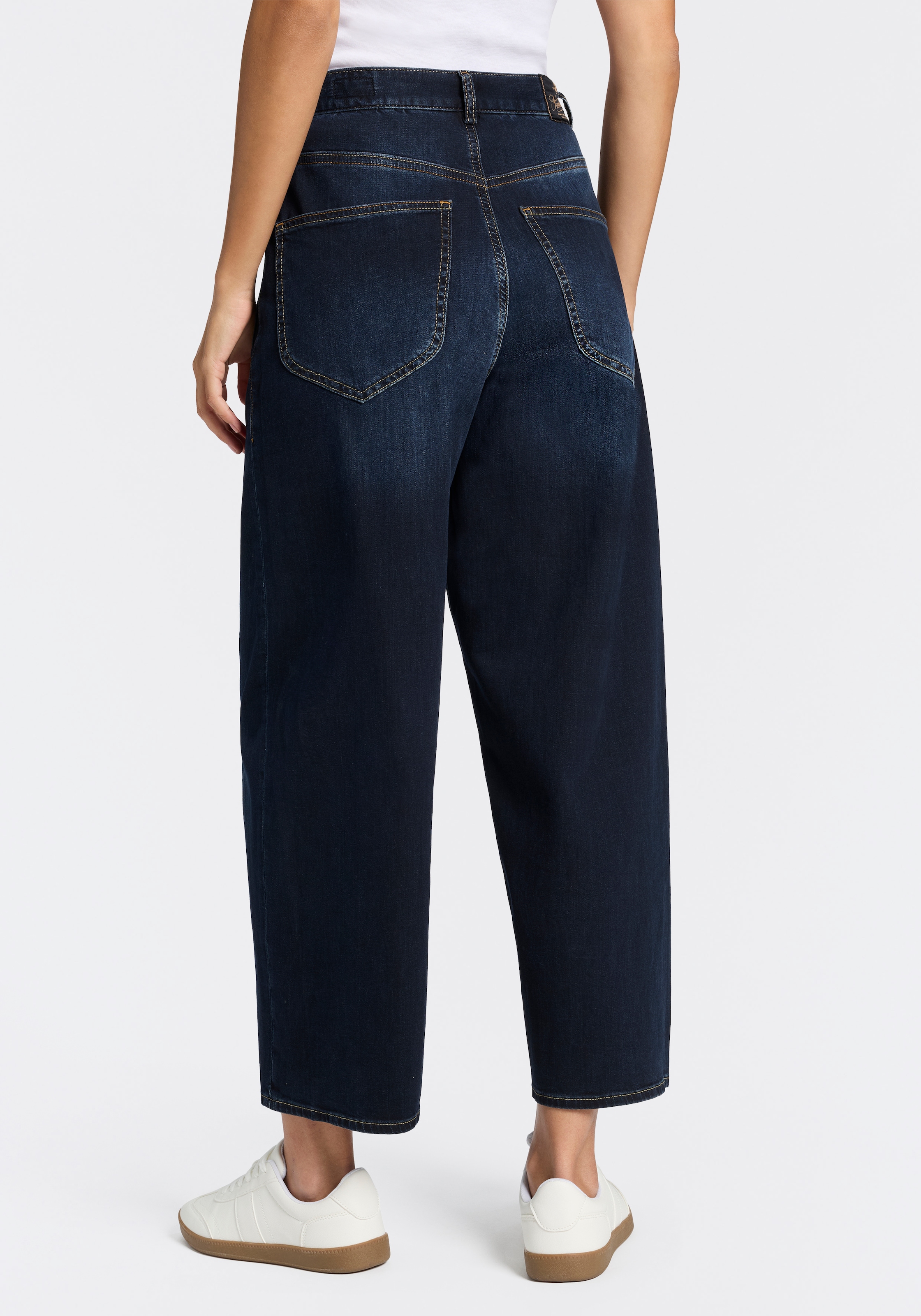 Herrlicher Jeans loose fit »Meryll Denim Light« forme O avec poches appliquées