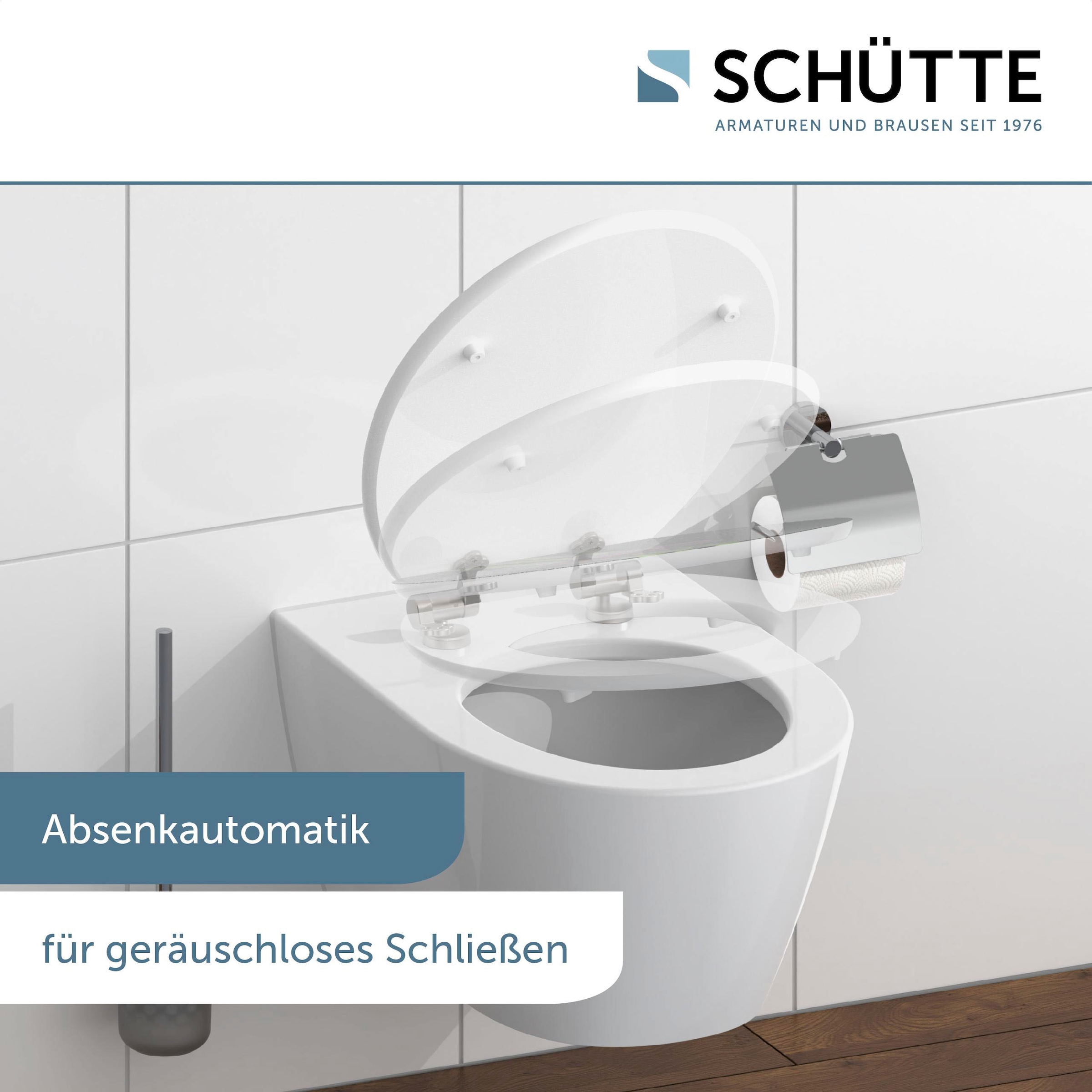 Schütte WC-Sitz »Asia« High Gloss mit MDF Holzkern, mit Absenkautomatik