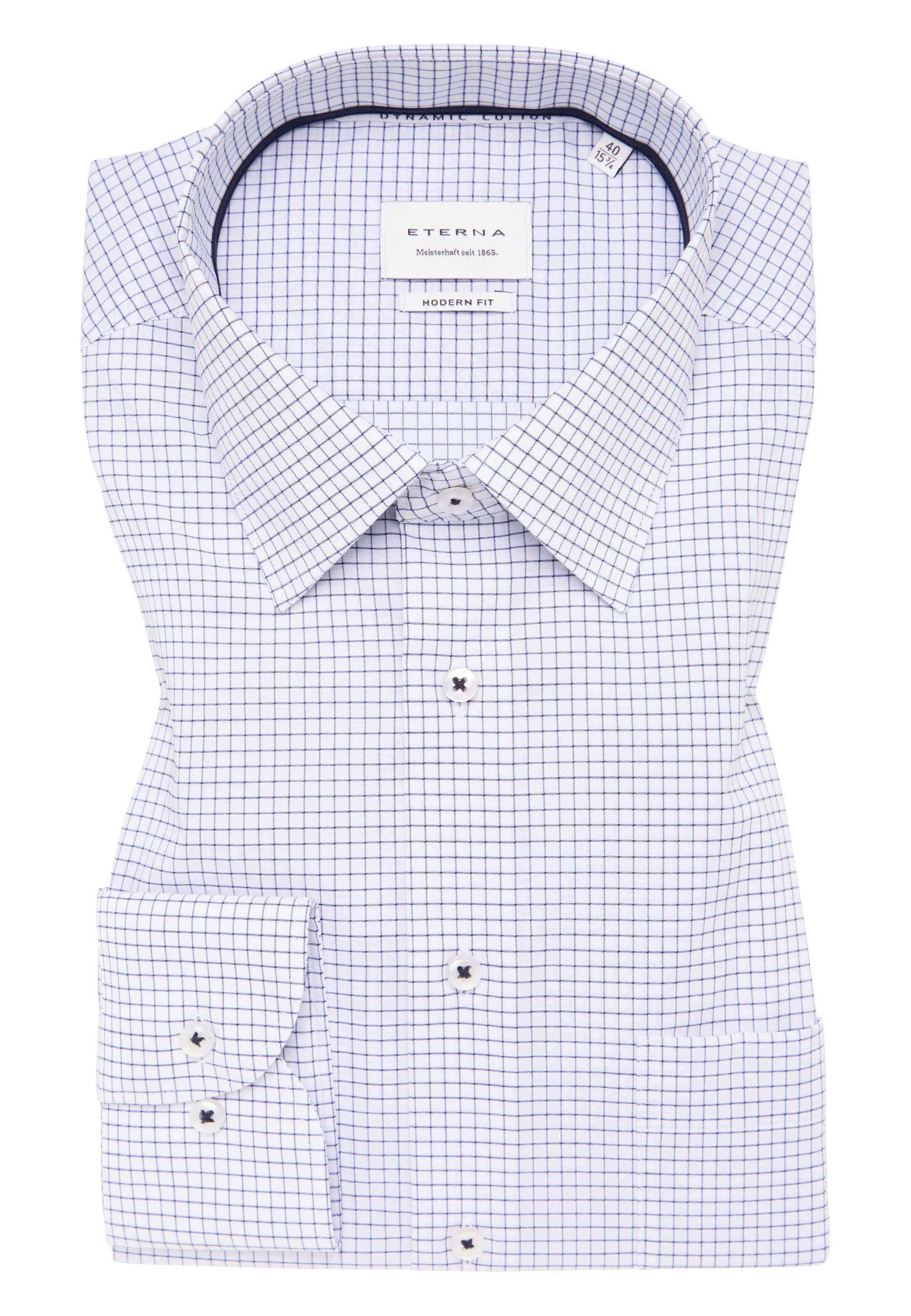 Eterna Chemise à manches longues »MODERN FIT« NON IRON (bügelfrei)