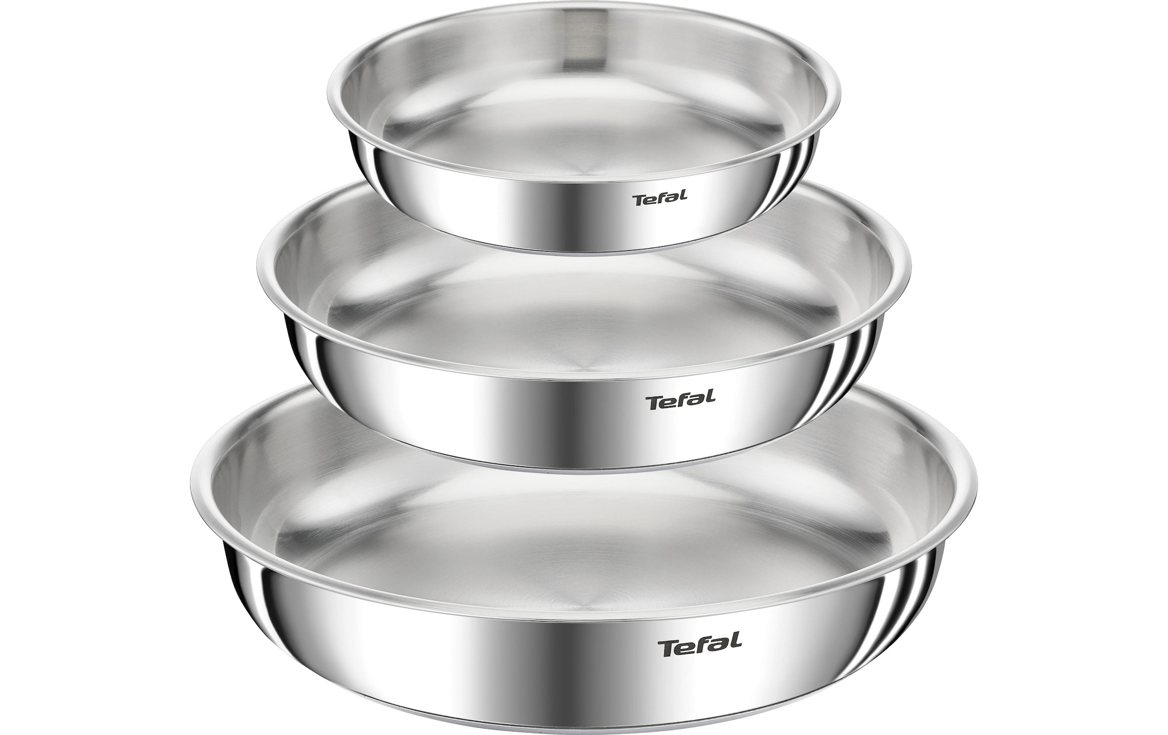 Tefal Set de casseroles »Ingenio Emotion, Topf und Pfannenset abnehmbarer Griff, stapelbar« Set, Pfannen 22/26/28cm, Kasserollen 16/20cm, Griff, Deckel, Accessoires, 13 tlg.