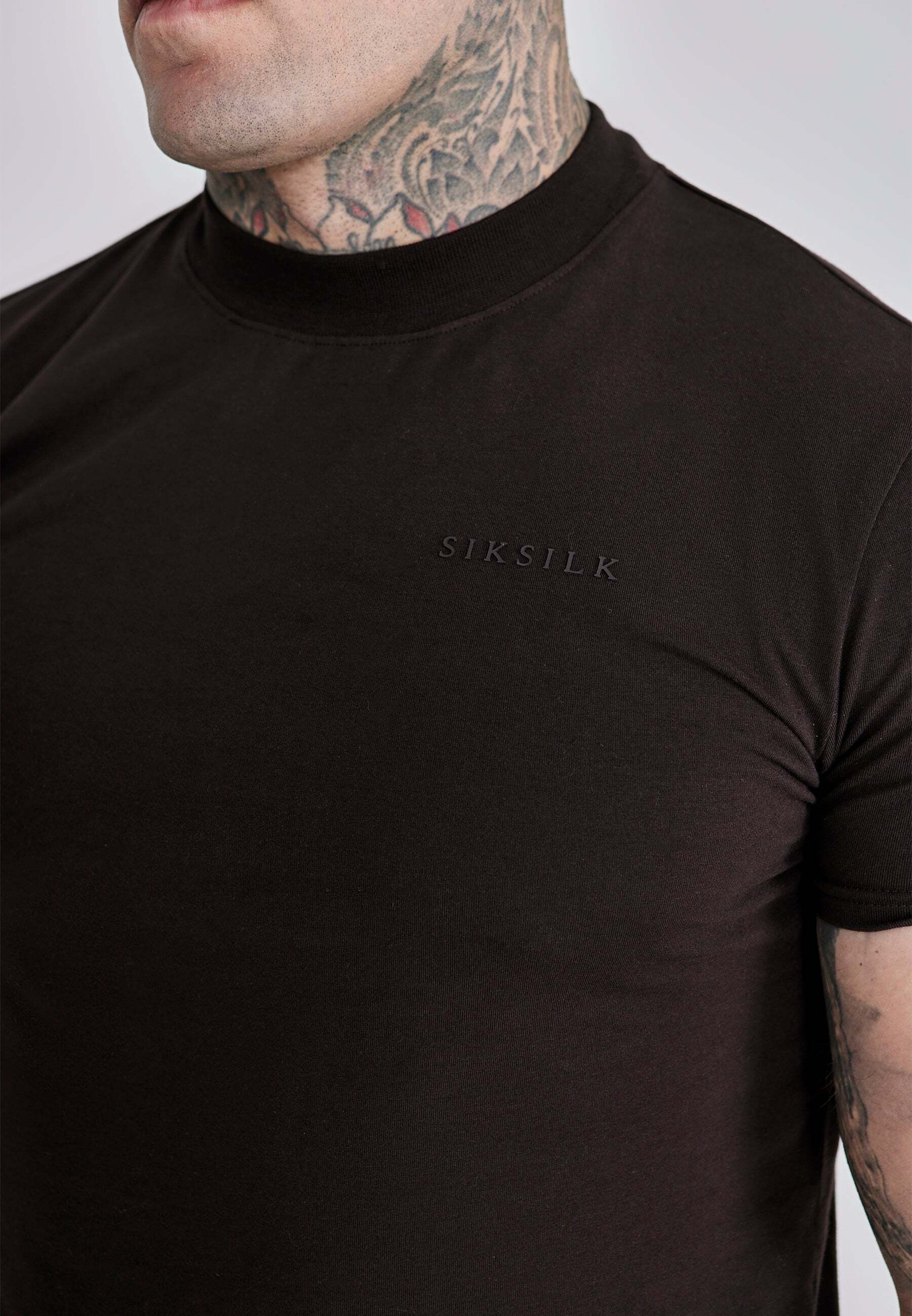 Siksilk T-shirt »Siksilk T-Shirt Muscle Fit T-Shirt«