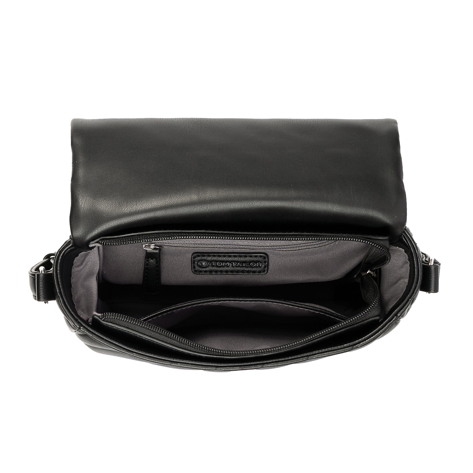 TOM TAILOR Sac à bandoulière »Mirela« doucement matelassé et élégant dans des formats tendance