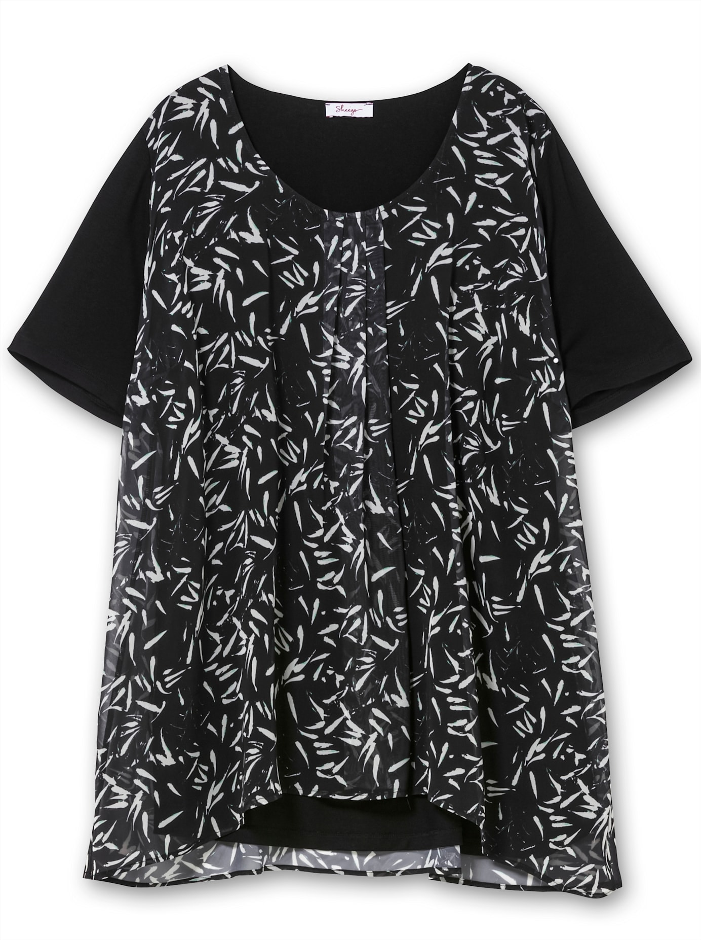 Sheego Blusenshirt »Blusenshirt« 1 tlg.