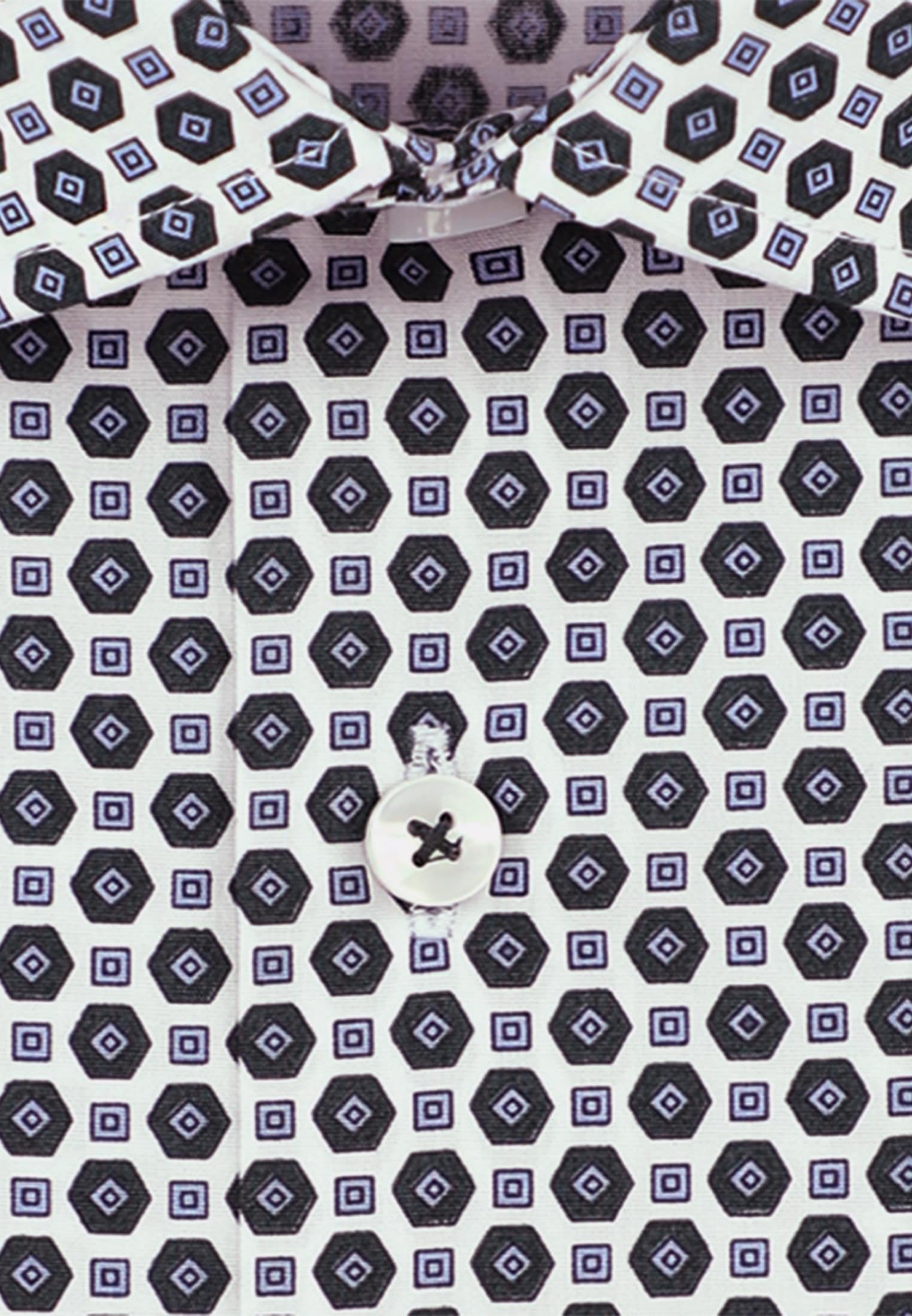 seidensticker Chemise d'affaires »X-Slim« X-Slim 1/1 Kentkragen Druck