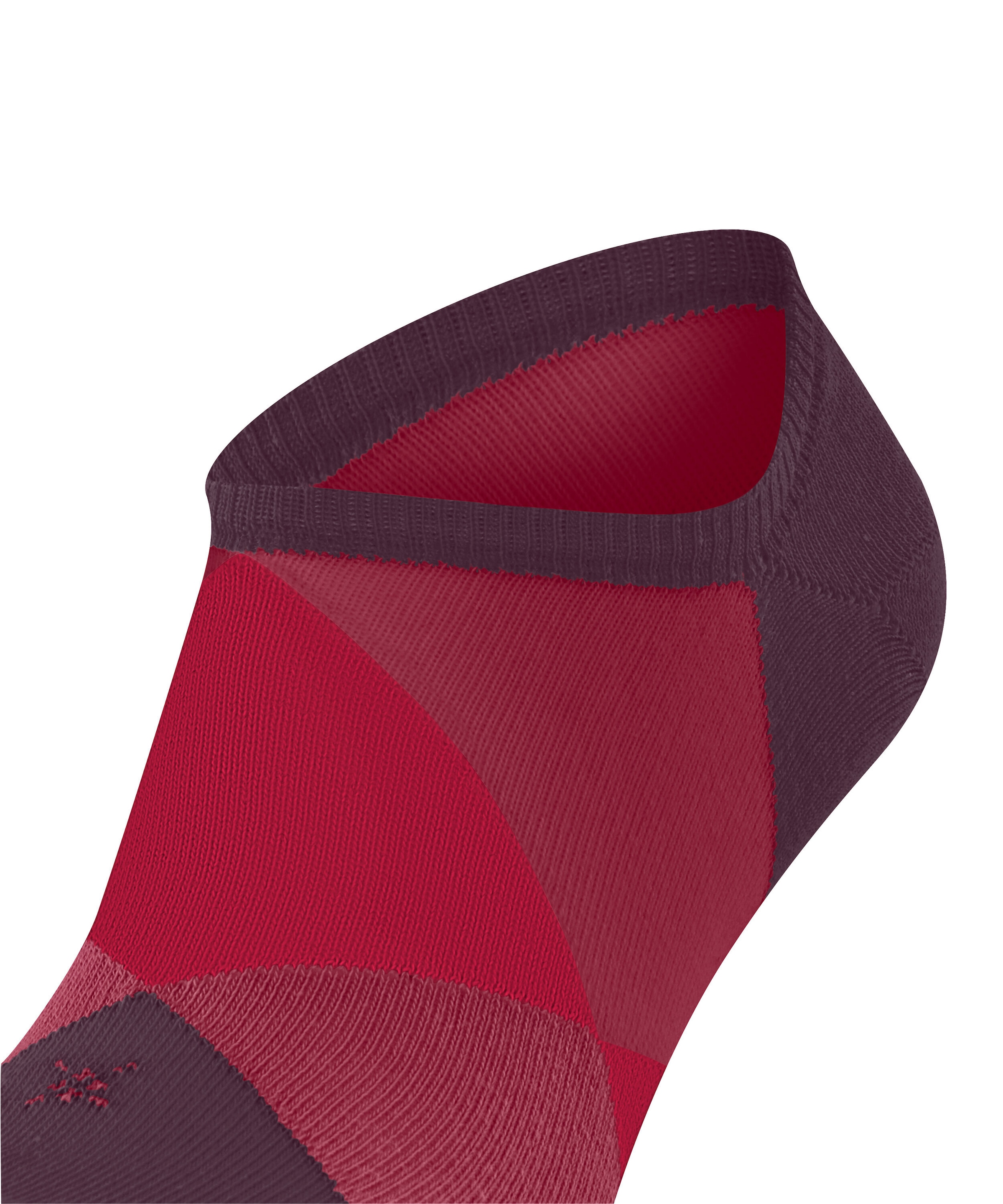Burlington Sneakersocken »Clyde« Einheitsgrösse 40-46, Argyle-Muster, eingestrickte Burlington-Raute
