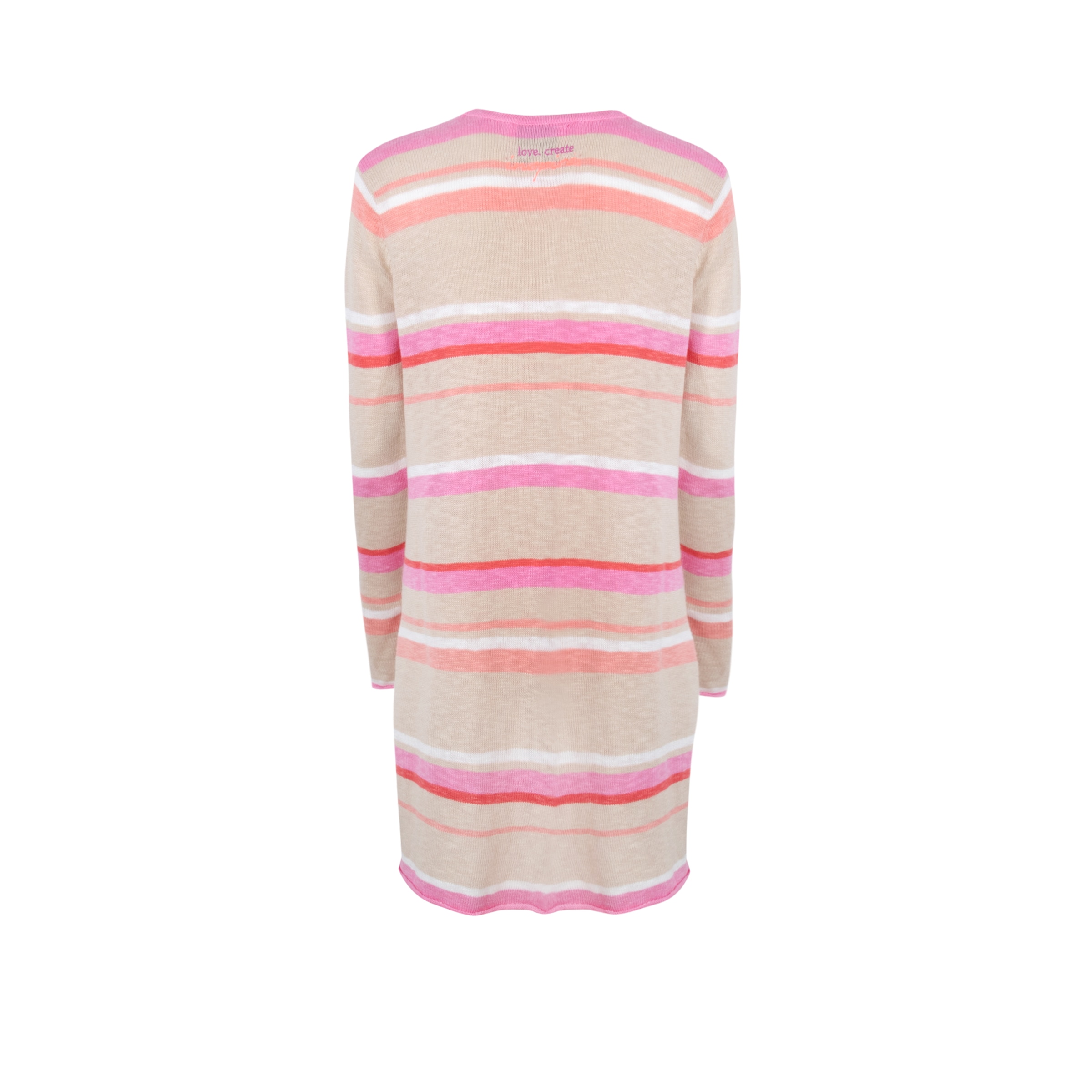 Lieblingsstück Longstrickjacke »SinaL« mit allover Streifendessin