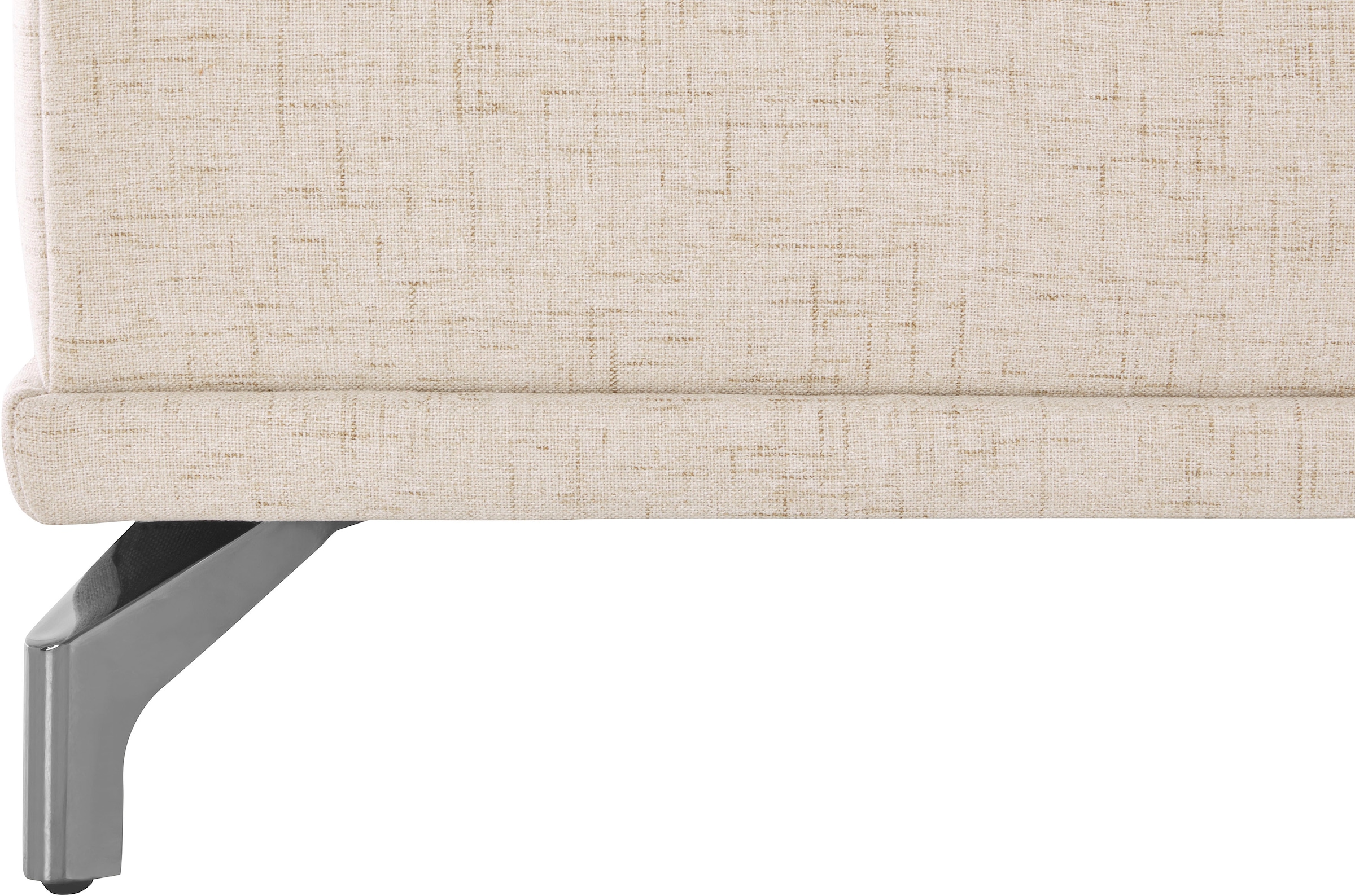 PLACES OF STYLE Polsterhocker »Costello, B: 133 cm« individuell zu kombinieren, Federkern