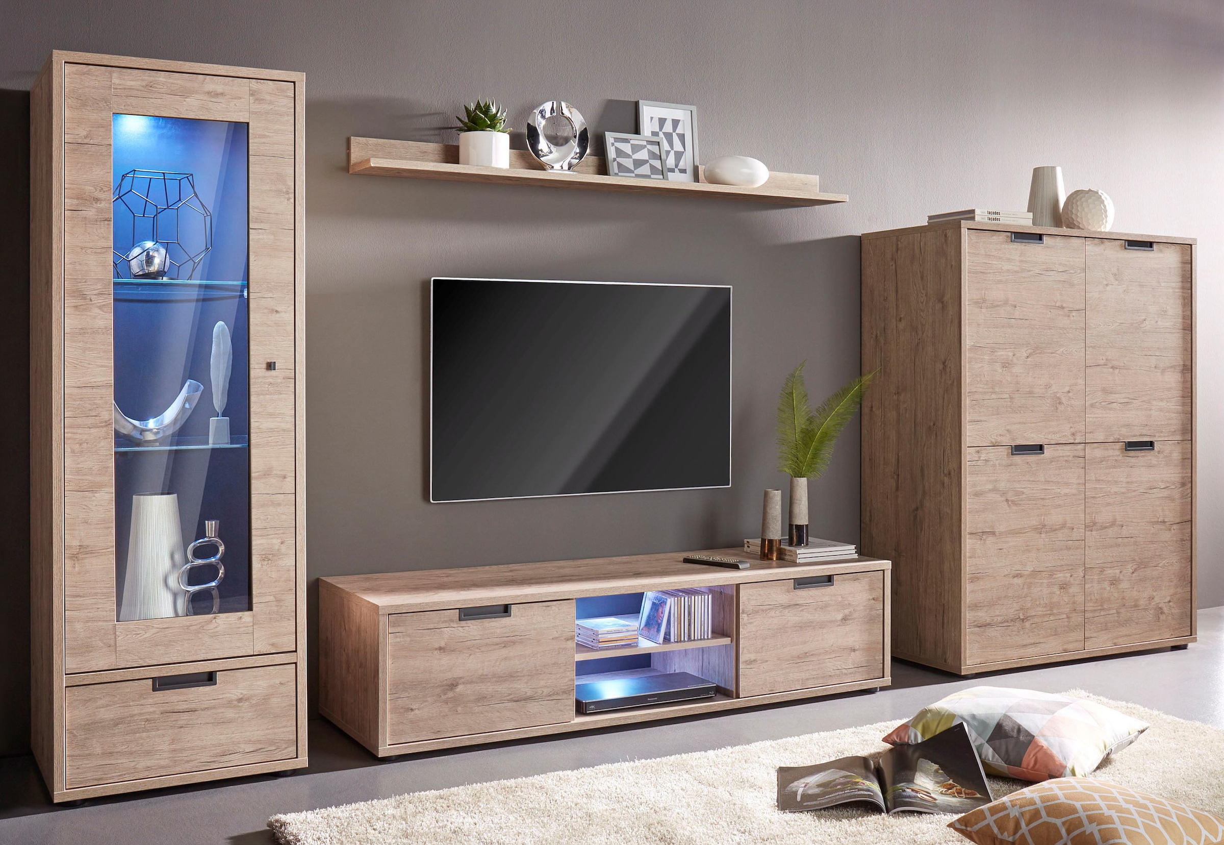 Home affaire Vitrine »Palma« Höhe 176 cm