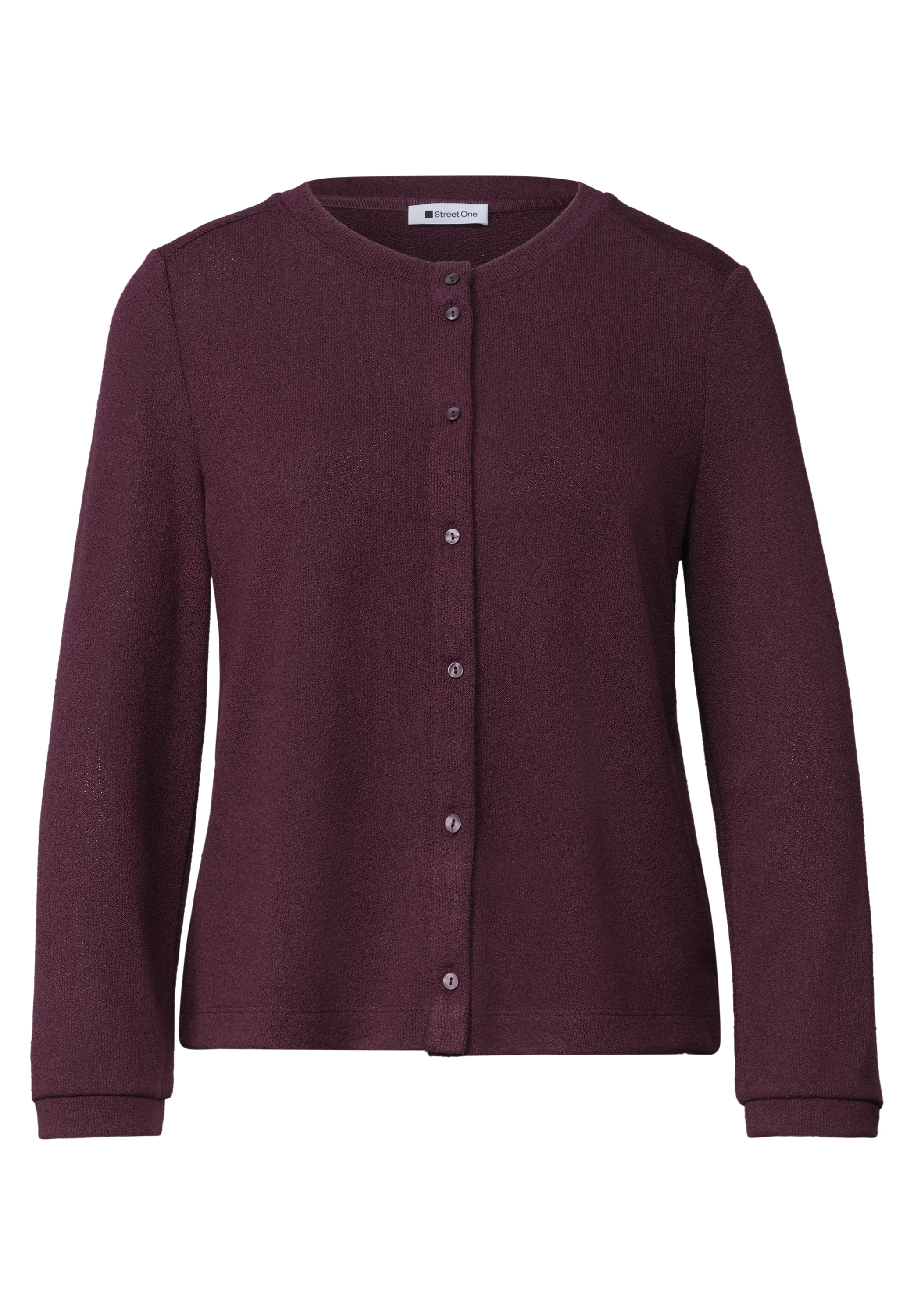 STREET ONE Cardigan 3/4-Arm und in Strick-Optik