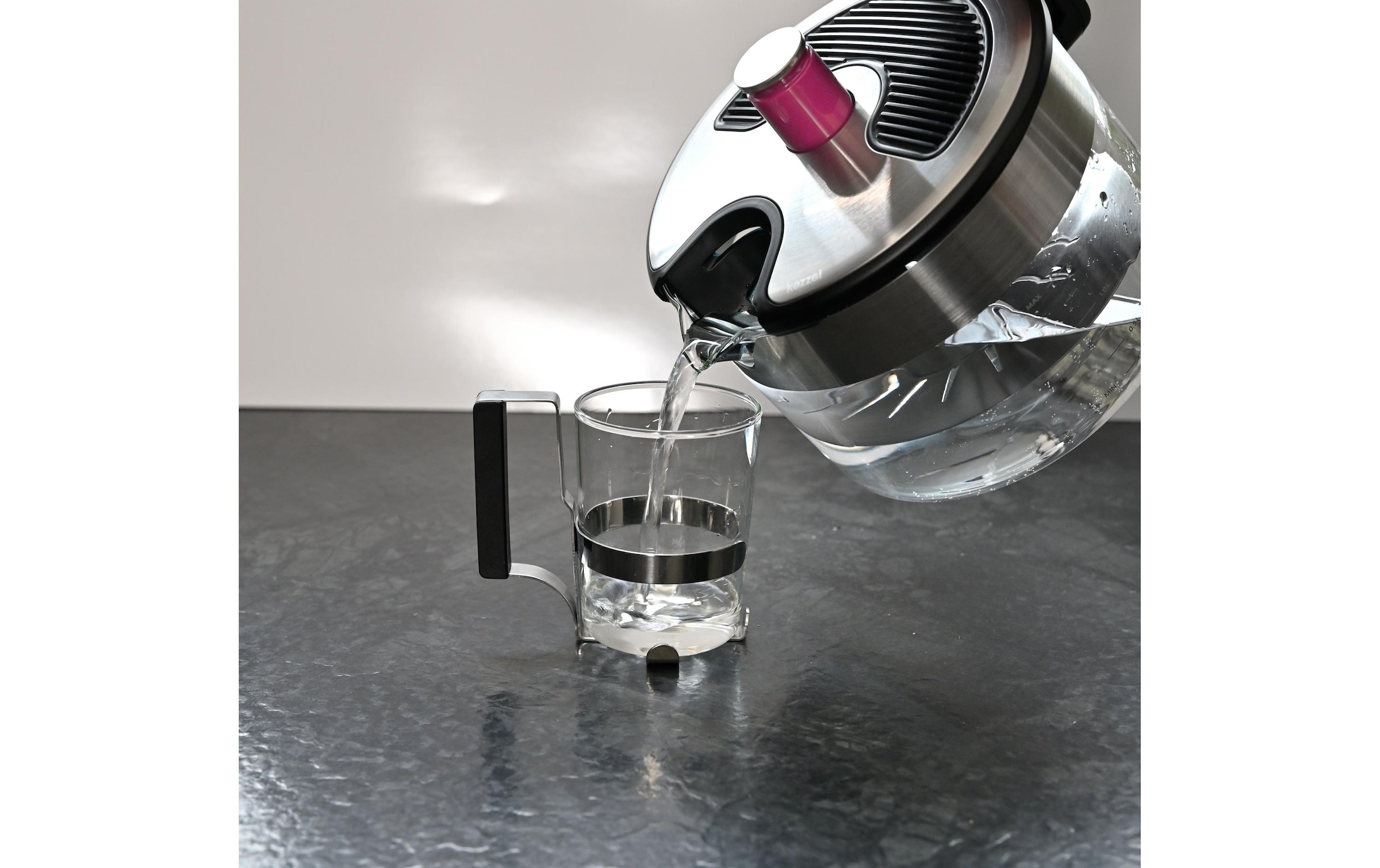   Wasserkocher »Kezzel Induktiv 45413 l, Transparent« 1,5 l
