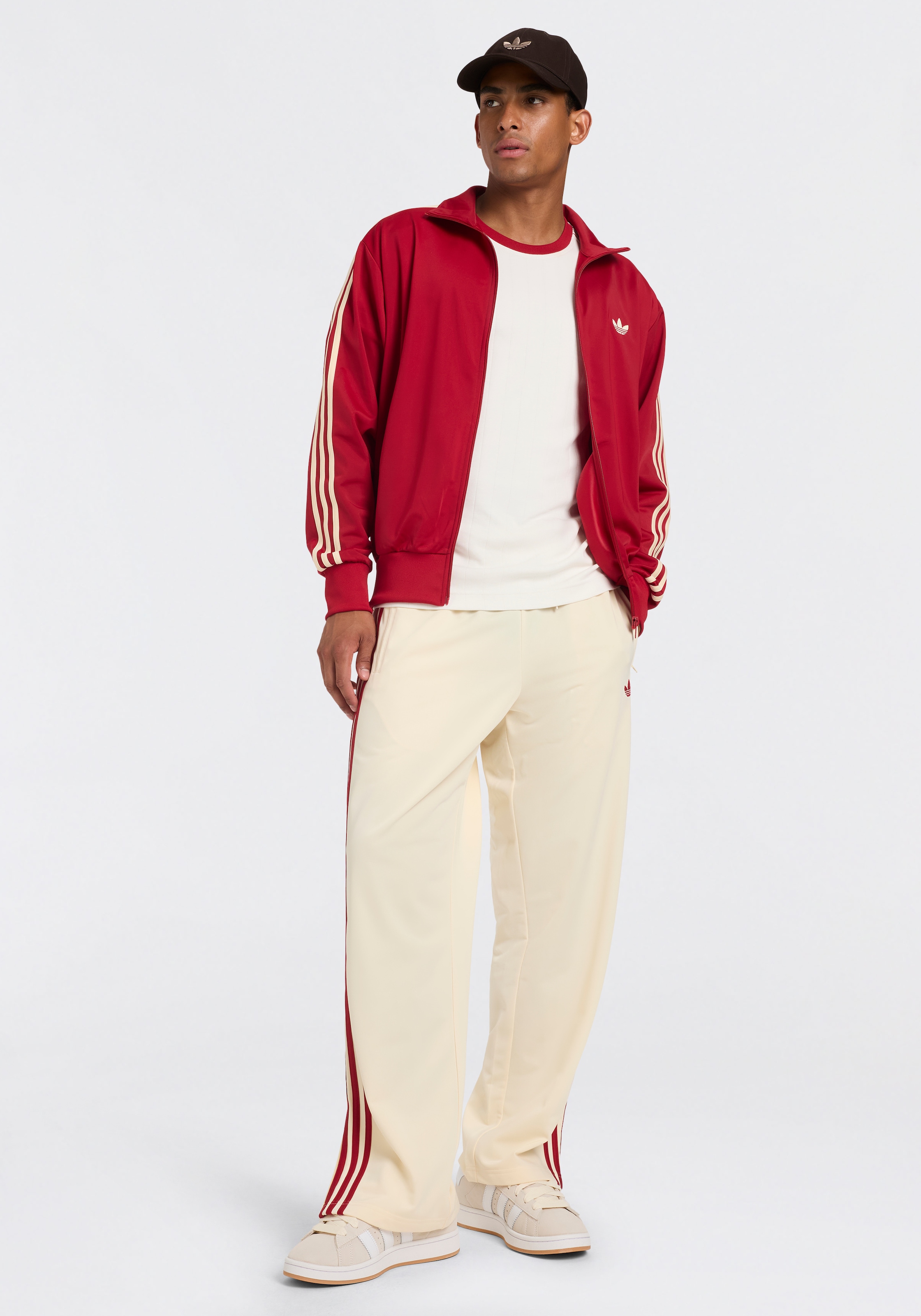 adidas Originals Chaussettes de sport »MID ANKLE, 6 PAAR« 6 Couple tlg. pour la course, lot de 6, avec impression logo style Trèfle, longueur cheville