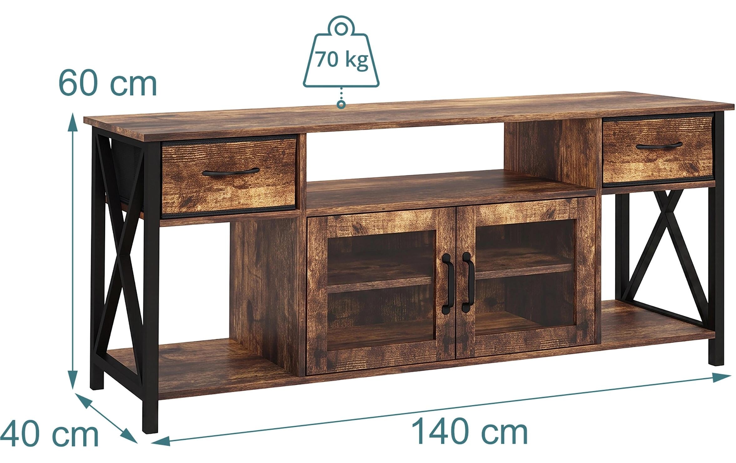 relaxdays Meuble TV »relaxdays TV Lowboard 180 x 40 cm«