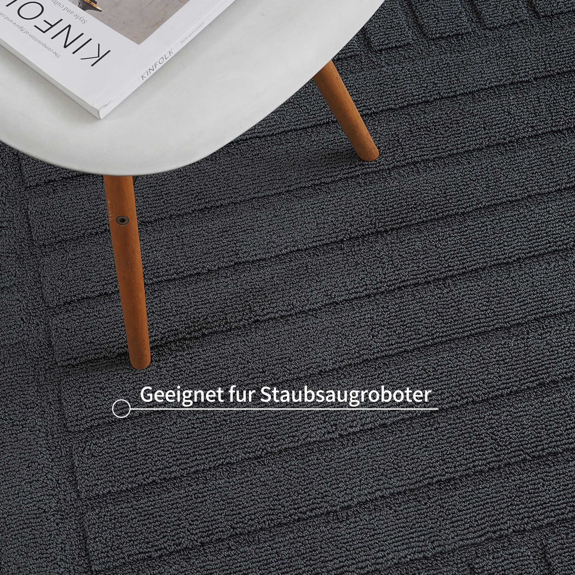 GOODproduct Teppich »Neele, Boho-Design, Hoch-Tief, waschbar« rechteckig 12 mm Höhe 3D Optik, Skandinavisch, Designteppich, Wohnzimmer, Schlafzimmer