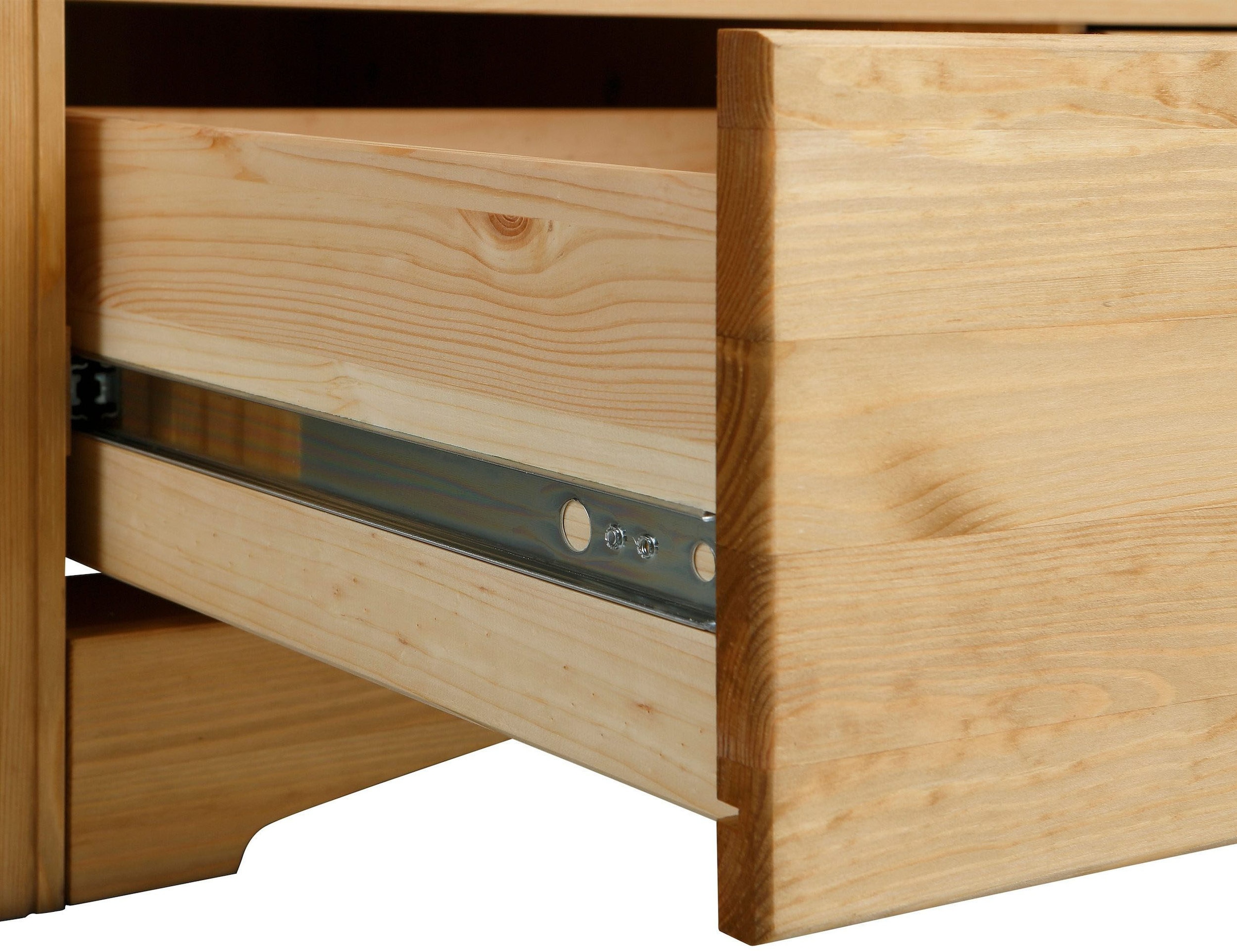 GOODproduct Console de nuit »Konrad« aus massiver, FSC®-zertifizierter Kiefer