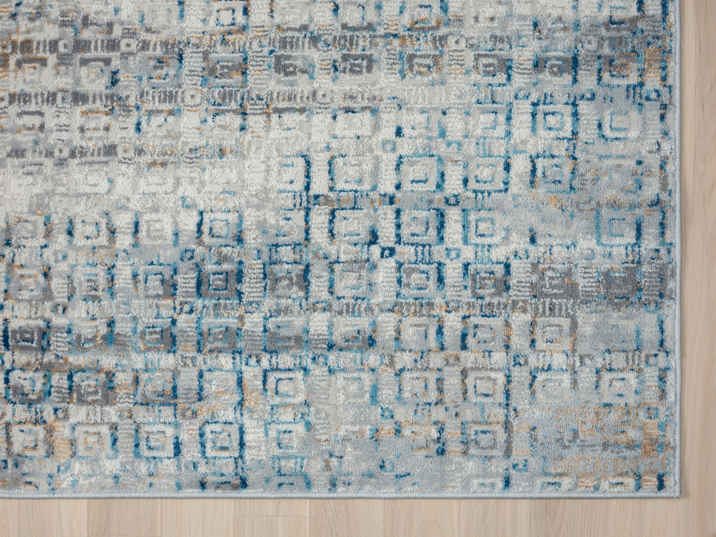 GOODproduct Teppich »Jaxyn« rechteckig 8 mm Höhe Kurzflor, modernes Design, pflegeleicht, Wohnzimmer