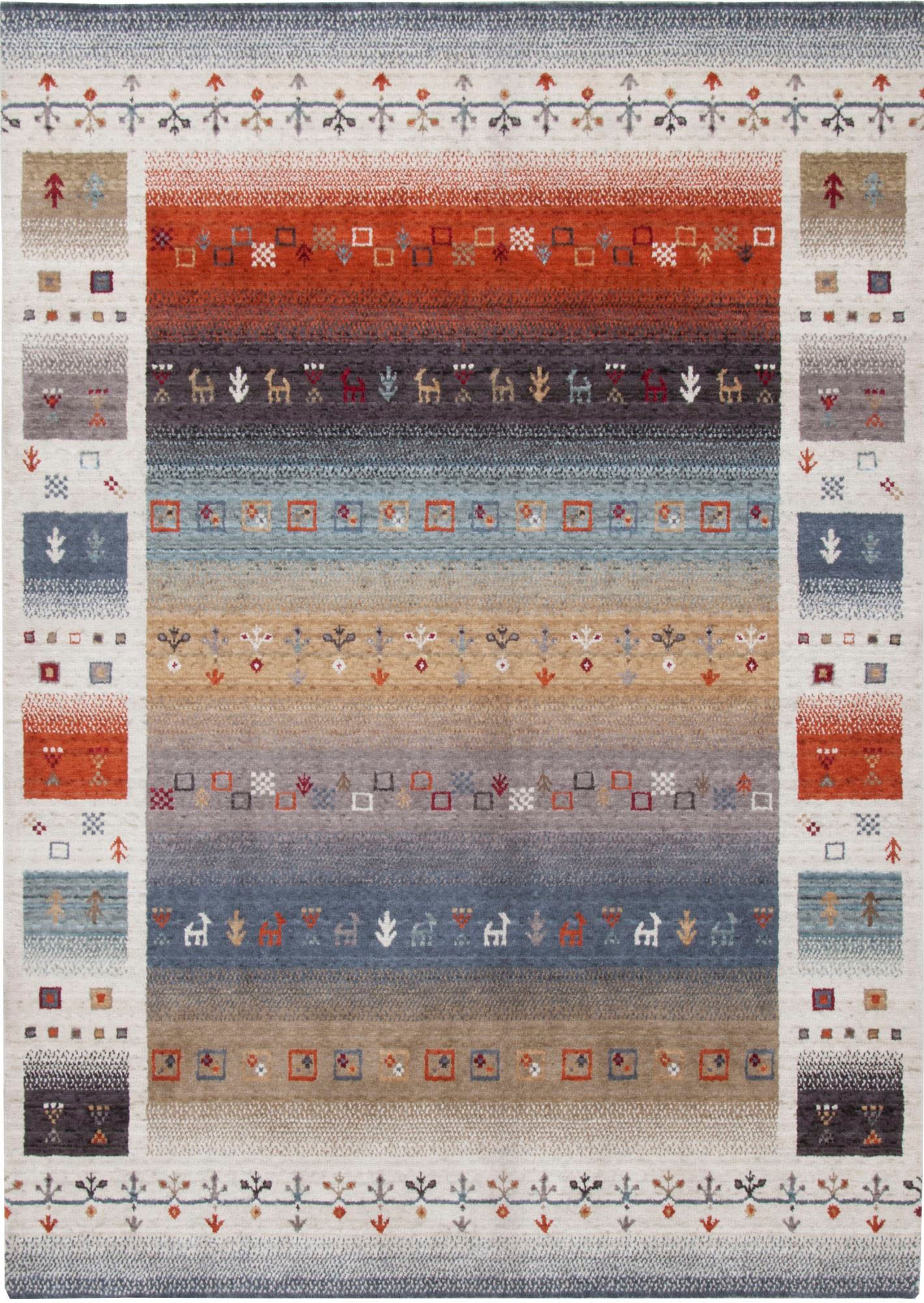 Gino Falcone Tapis »Francecso 24722« Rectangulaire 14 mm Höhe besonders weich durch Microfaser, ideal im Wohnzimmer & Schlafzimmer