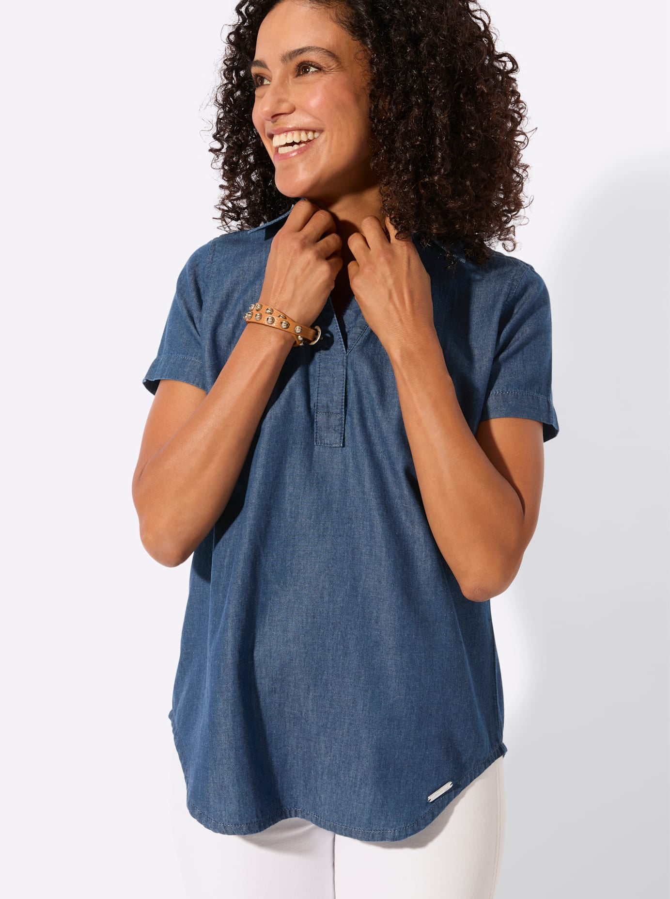 Casual Looks Blouse en jean