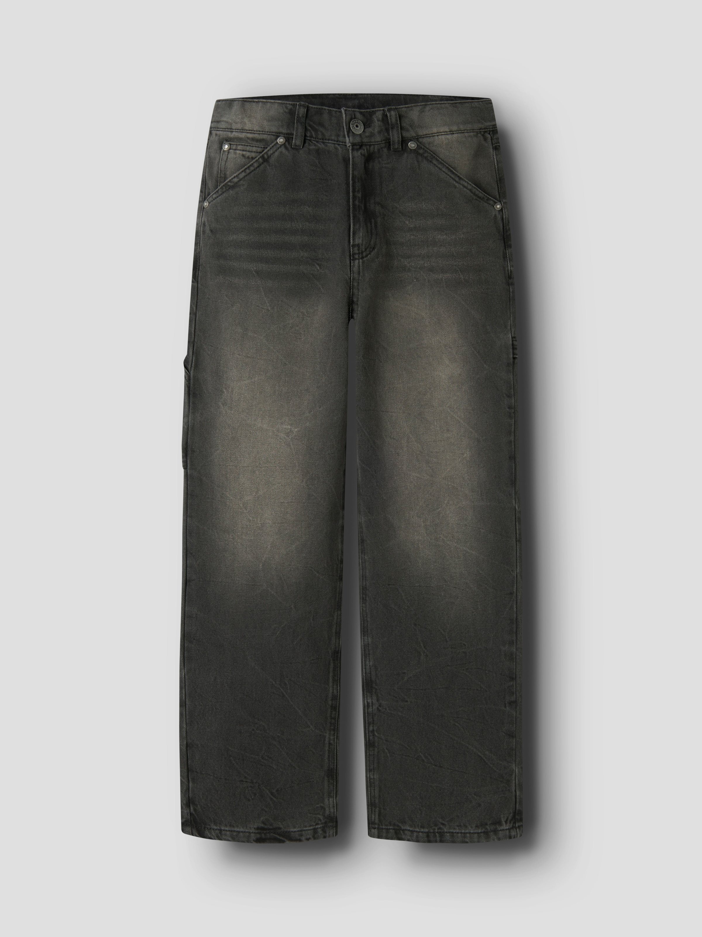 Name It 5-Pocket-Jeans »NKMRYAN für Jungen mit geradem Bein und 5-Pocket-Style« unifarben, casual, straight fit, Baumwolle, Denim