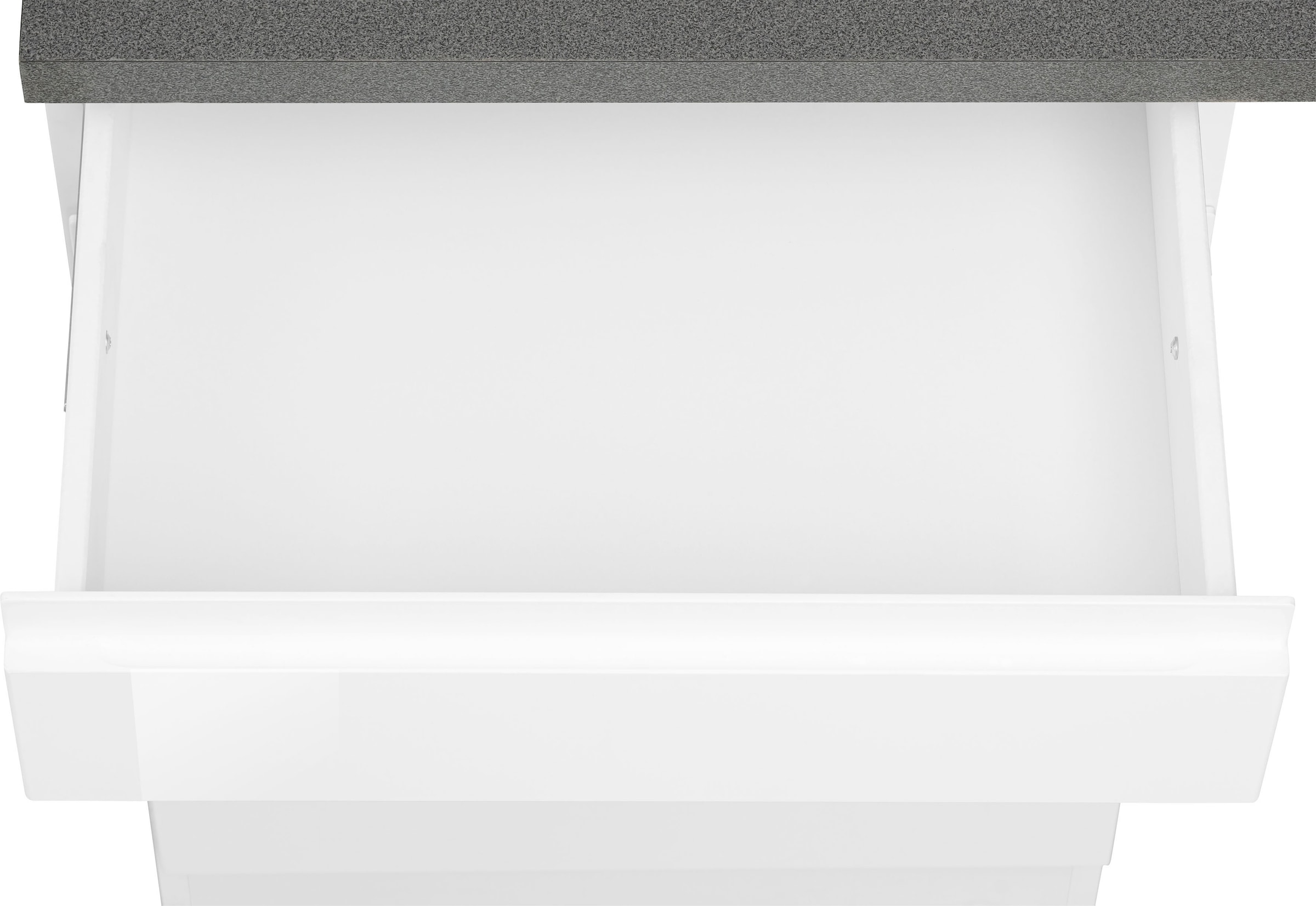 KOCHSTATION Kitchenette »KS-Virginia,neu in verbesserter Ausführung« largeur 390 cm, soft-close, sans appareils électriques
