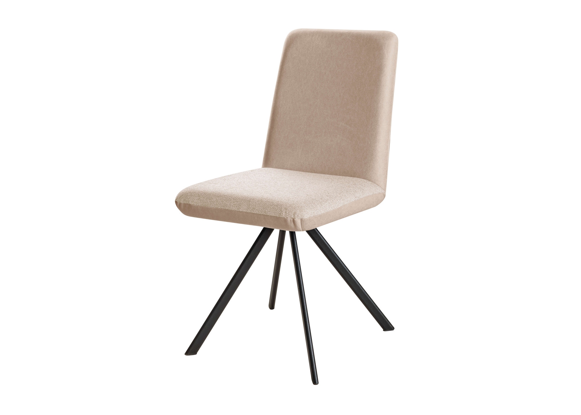 GOODproduct Ensemble de bancs d'angle »Gabi Essecke, Sitzgruppe, Eckbankgruppe, Küchenbankgruppe« Set, 4tlg, 4 pièces tlg. Gestell aus matt-schwarzem Flachmetall, stabil, 2-Stoff-Design