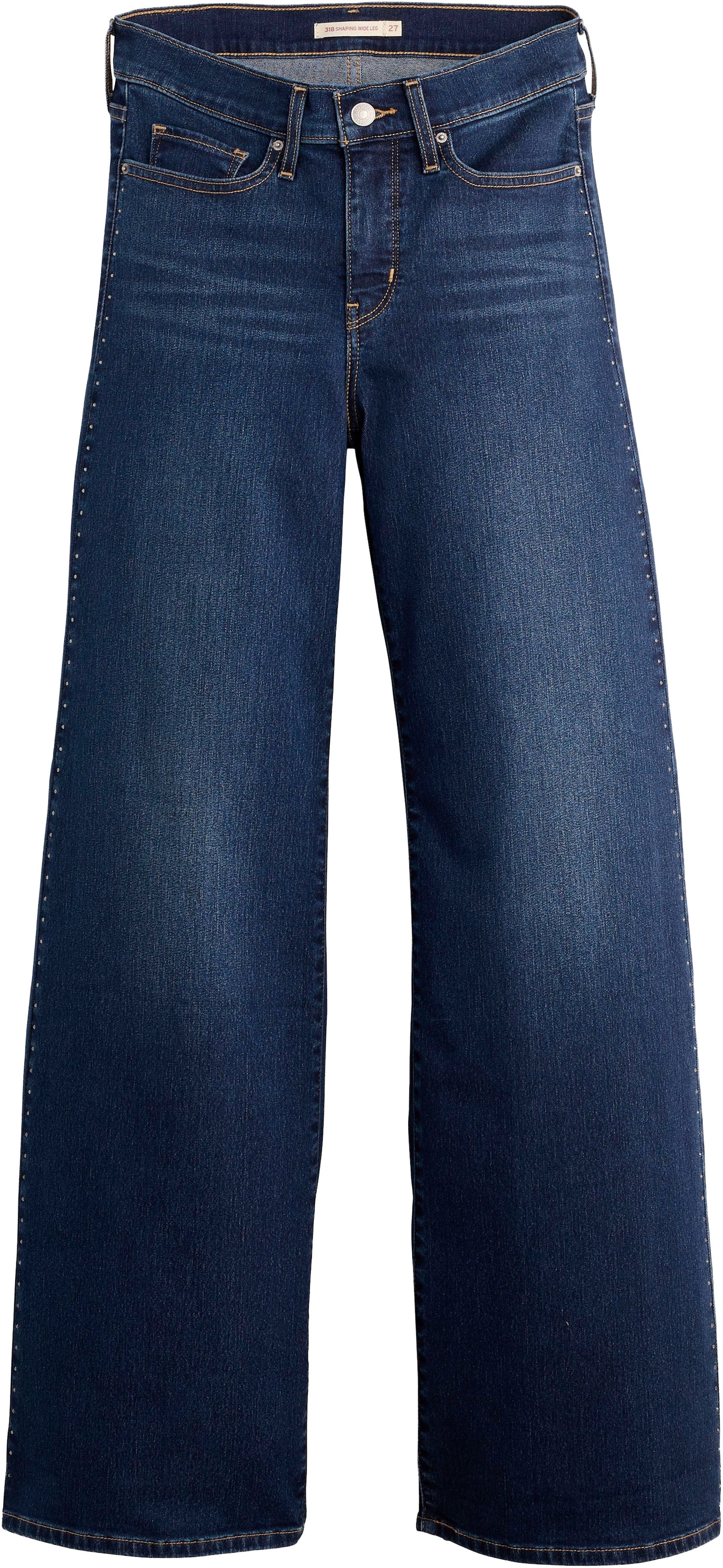 Levi's® Weite Jeans »318 SHAPING WIDE LEG« Glitzerdetails