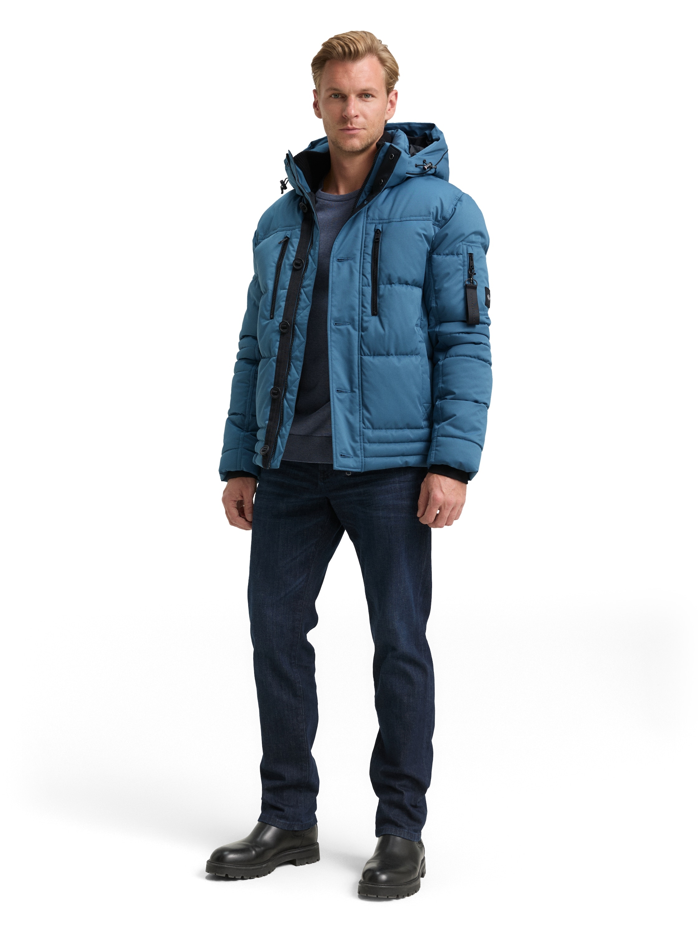 TOM TAILOR Veste matelassée mitKapuze mit Kapuze