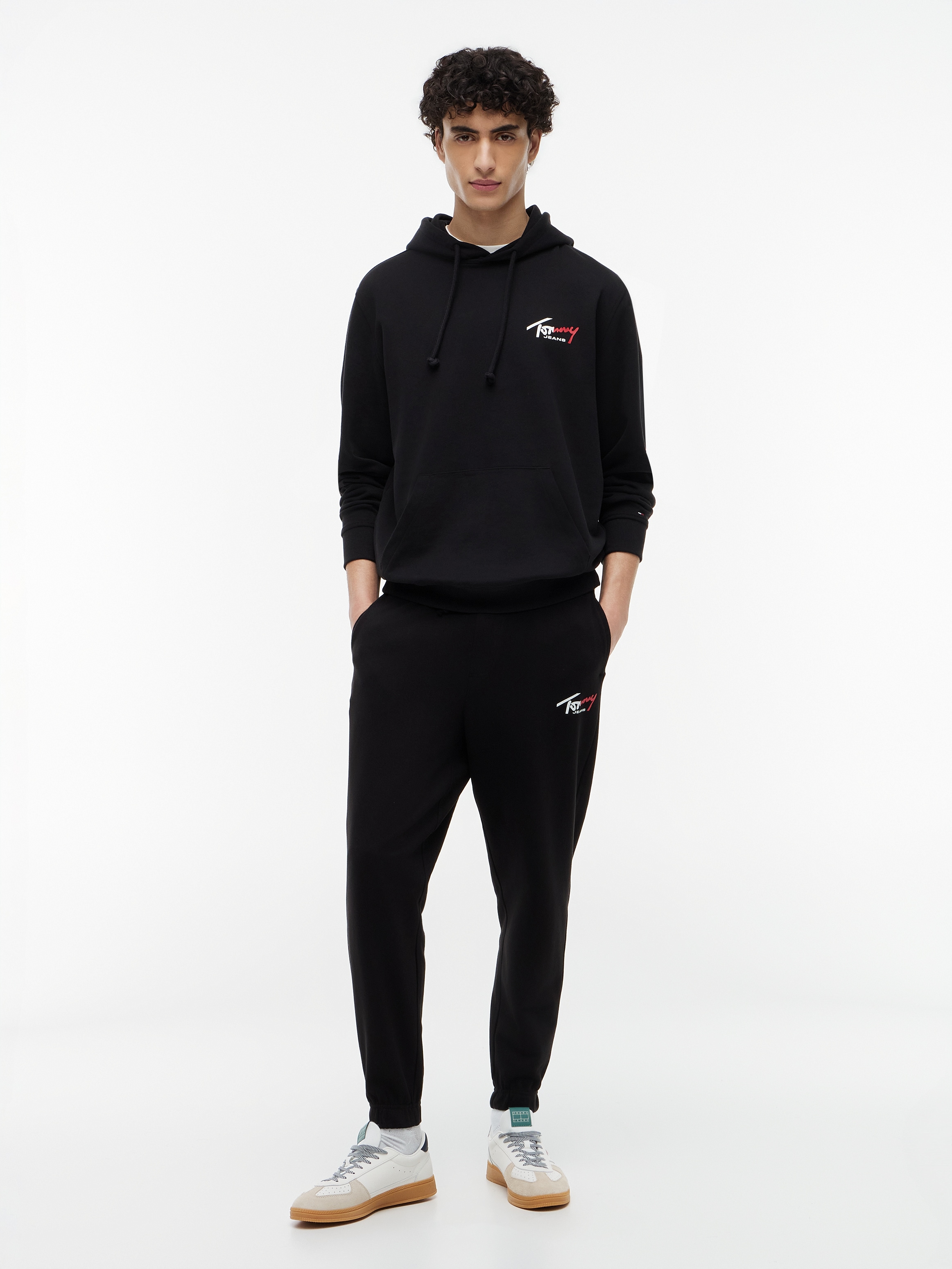 Tommy Jeans Jogginghose »TJM REGULAR SIGNATURE«  mit Logo und Bündchen