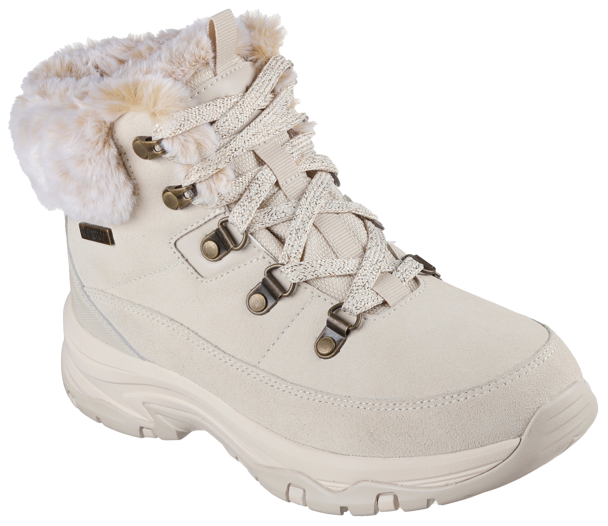 Skechers Bottes d'hiver »TREGO-SNOW WORRIES«  bottes à lacets, bottines à lacets avec TEX