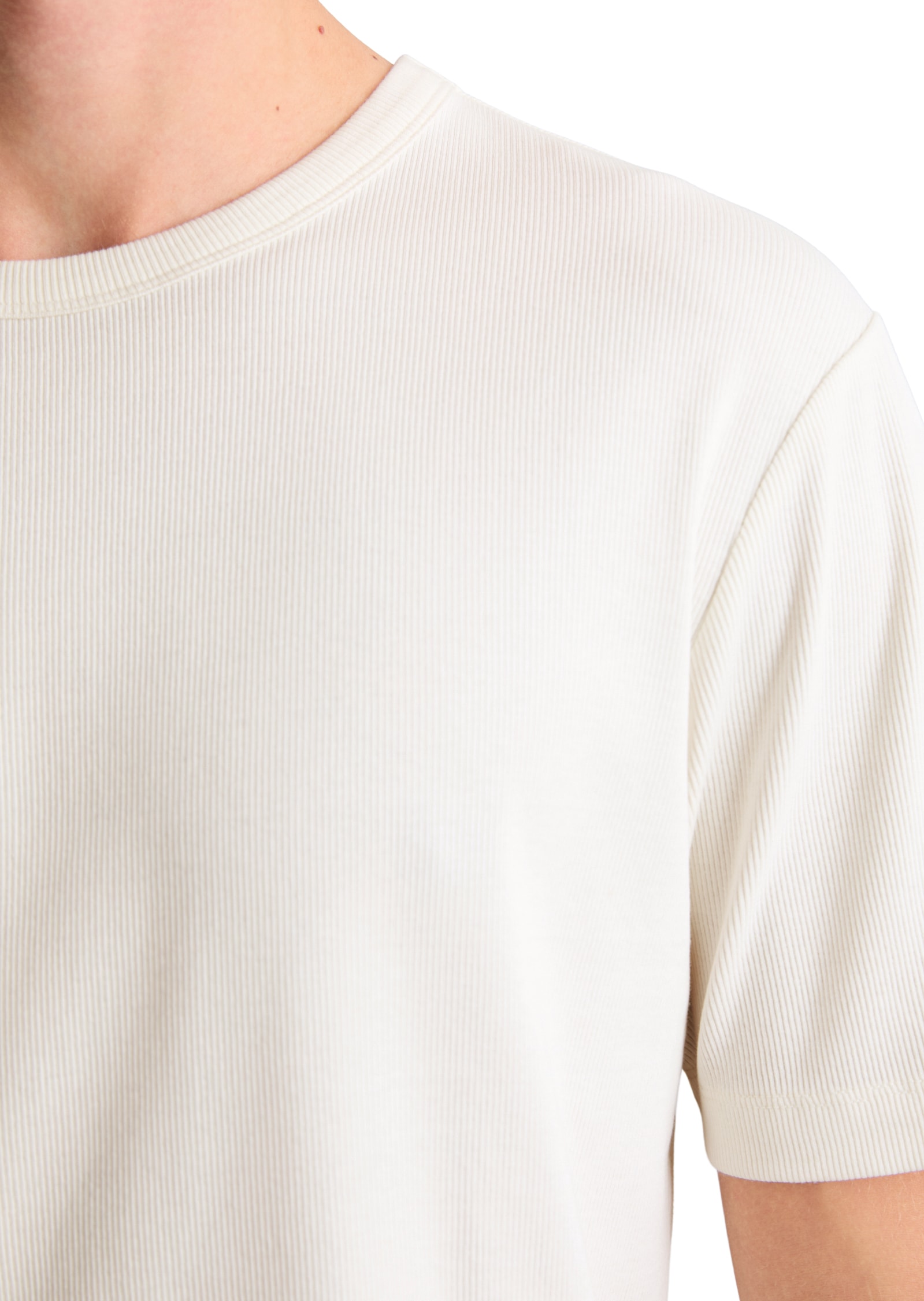 Marc O'Polo DENIM T-shirt coupe régulière en mélange coton bio