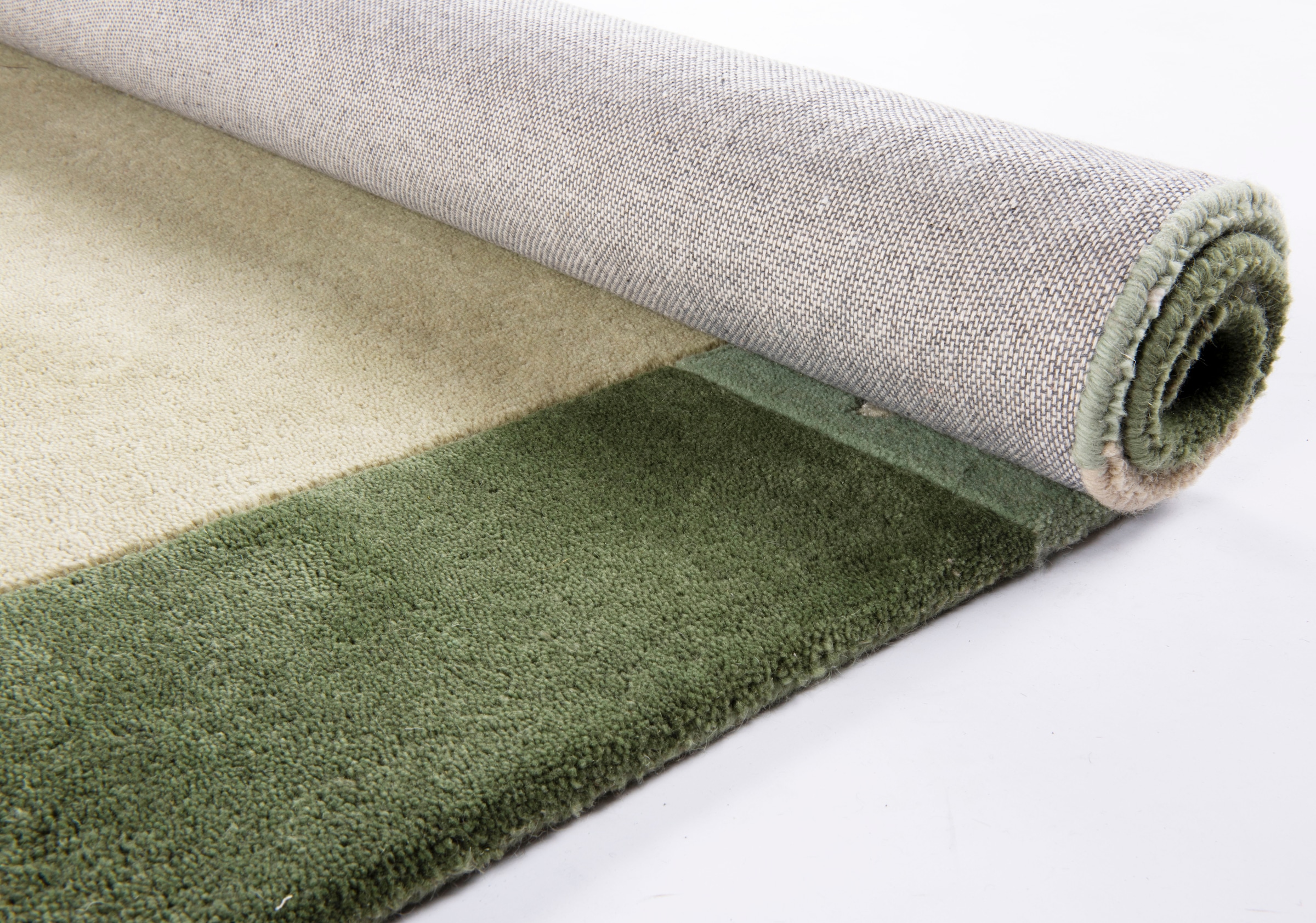 THEKO Tapis en laine »Royal Ganges« Rectangulaire 13 mm Höhe 95% laine, avec bordure, idéal pour salon & chambre