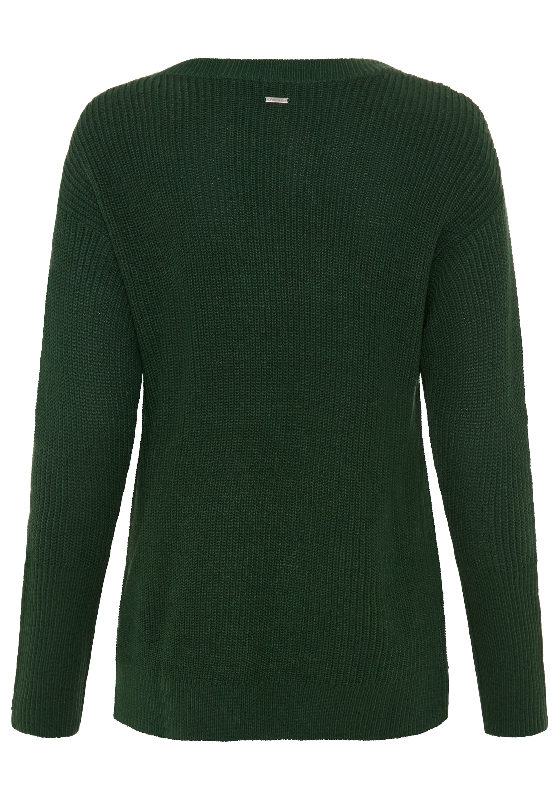 Laura Scott Strickpullover Übergangspullover aus Grobstrick, mit Zierknöpfen
