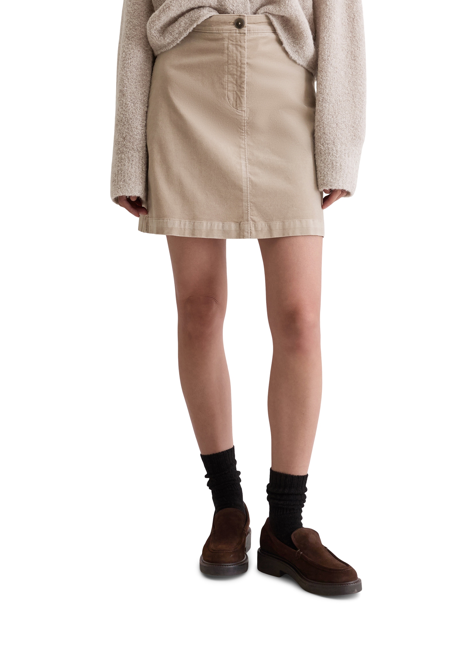 Marc O'Polo Minirock aus Samt,