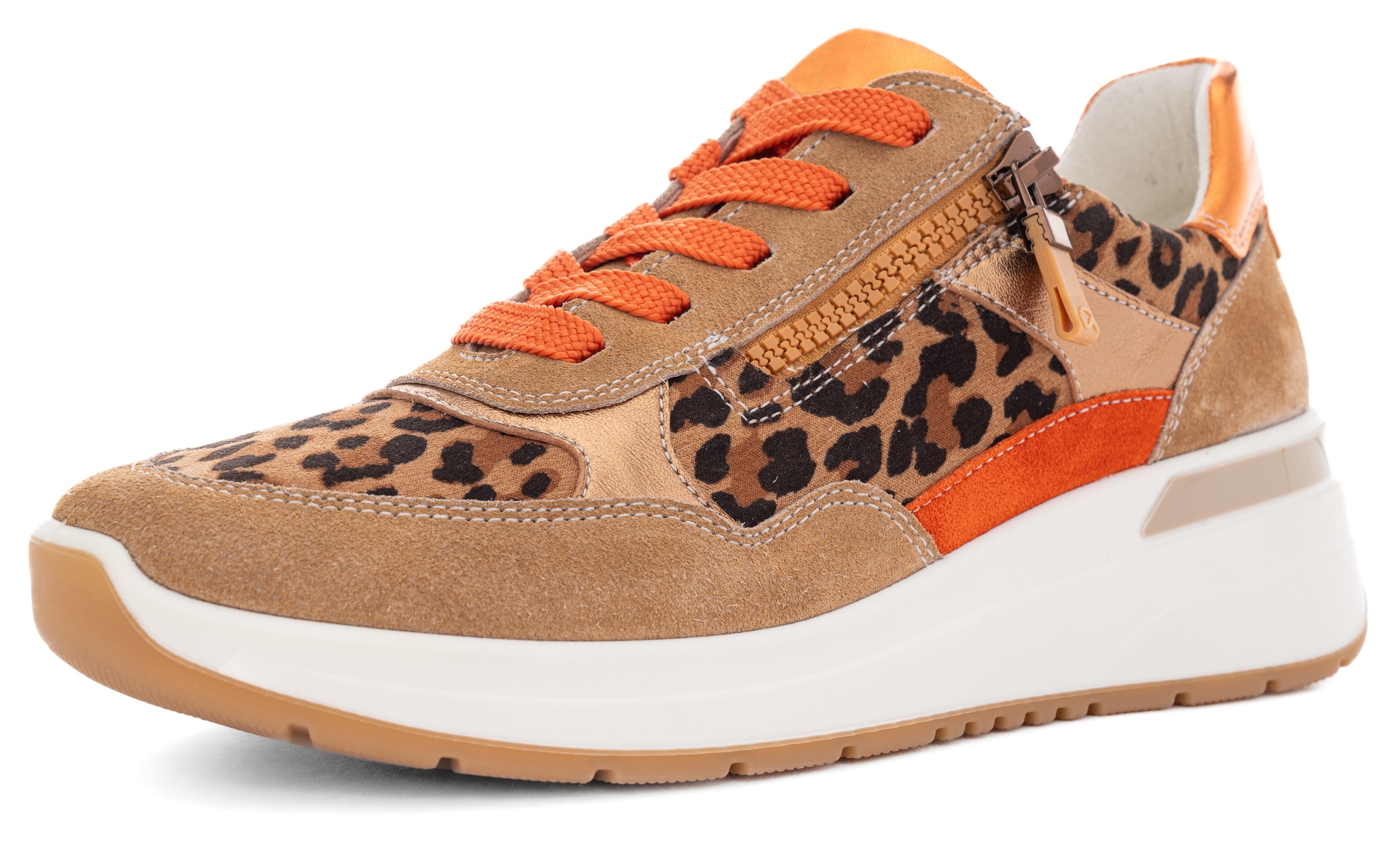 Ara Baskets compensées »GARDA«  , Plateausneaker, Keilsneaker mit Wechselfussbett in H-Weite