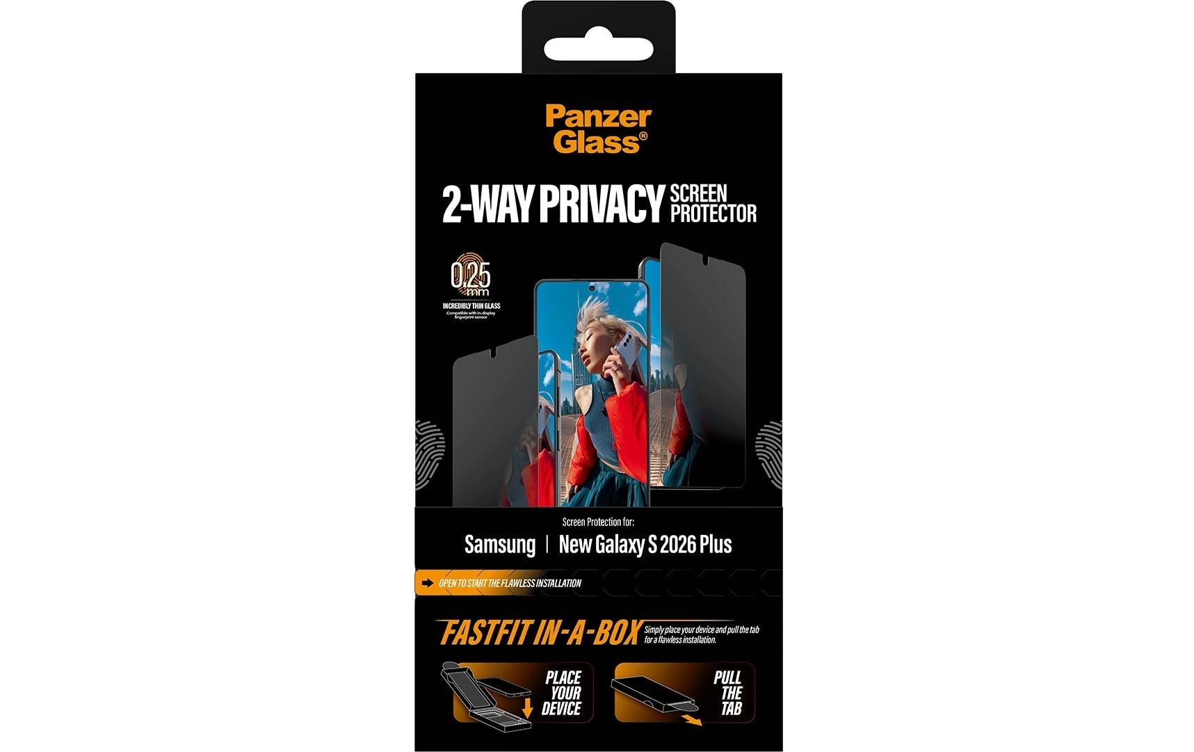 PanzerGlass Verre de protection d'écran »2-Way Privacy Screen Protector Samsung Galaxy S26+ FF« für Galaxy S26+