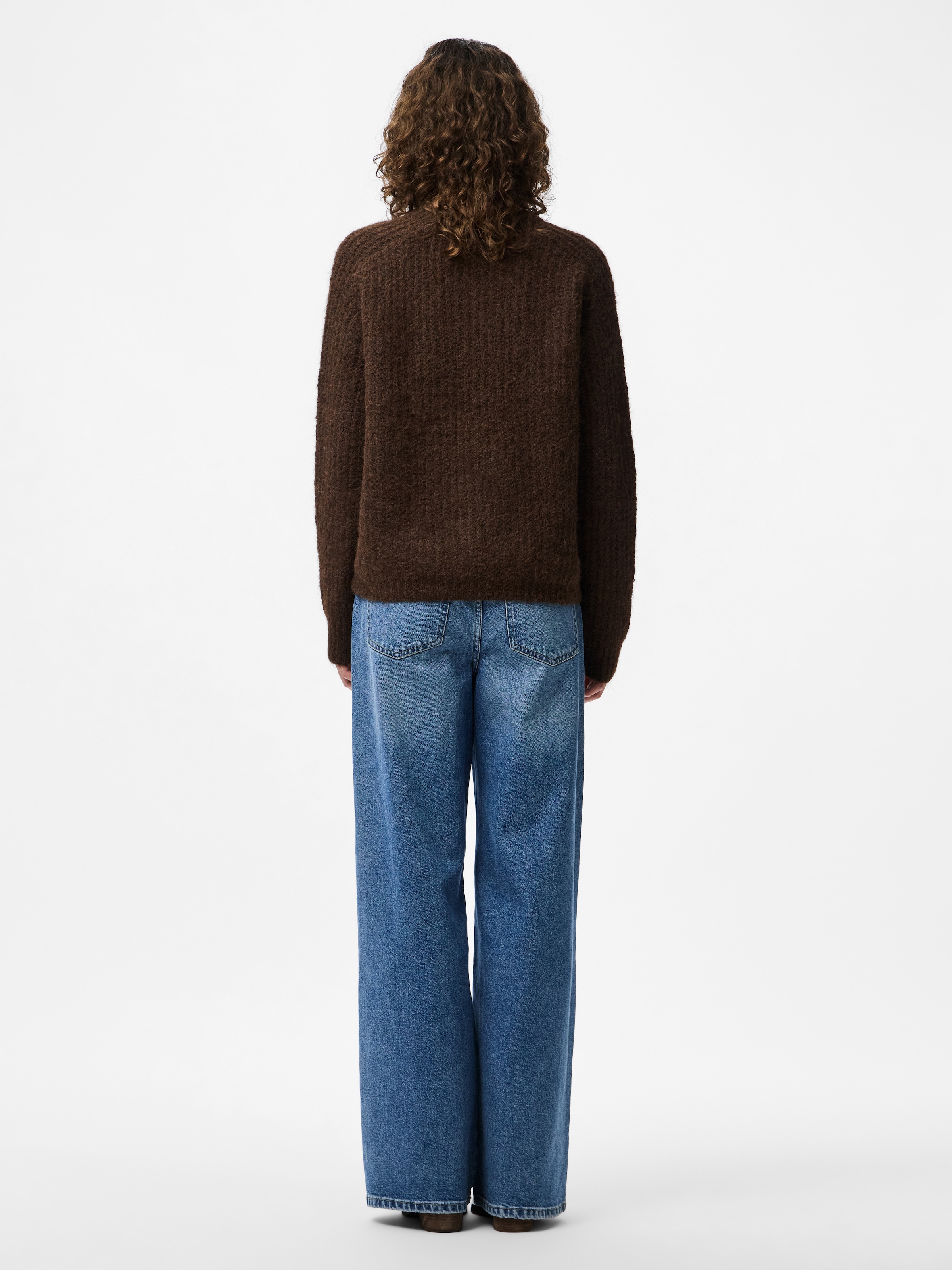 pieces Pull en tricot »PCCLEO LS O-NECK CHUNKY KNIT NOOS BC«