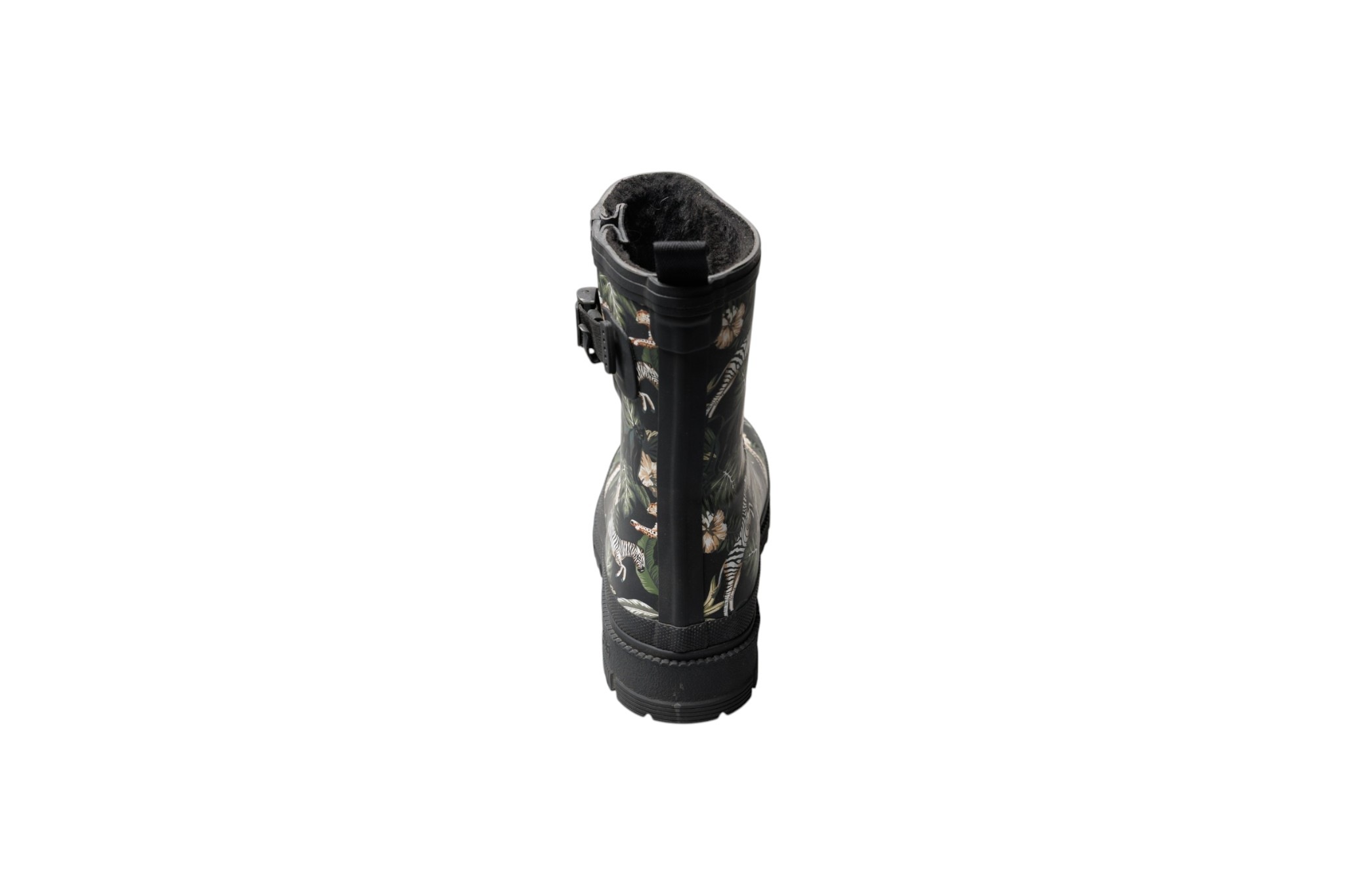 VERBENAS Gummistiefel »LINA FUR SMOOTH SELVA«  Regenstiefelette, Rainboots in Dschungel-Optik