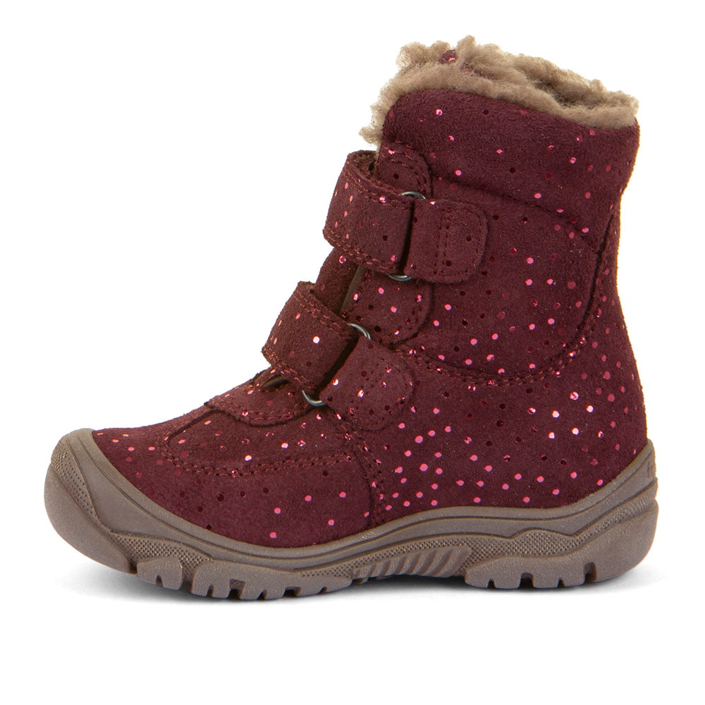 froddo® Bottes d'hiver »LINZ WOOL TEX HIGH«  bottes à scratch, bottes de neige avec doublure en laine