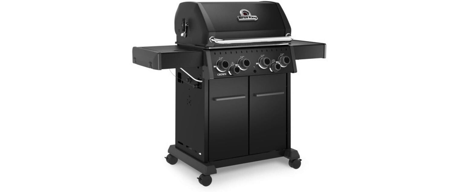 Broil King Gasgrill »Crown 490 Shadow« Gasgrill mit Grillfläche von 65.2 x 44.4 cm