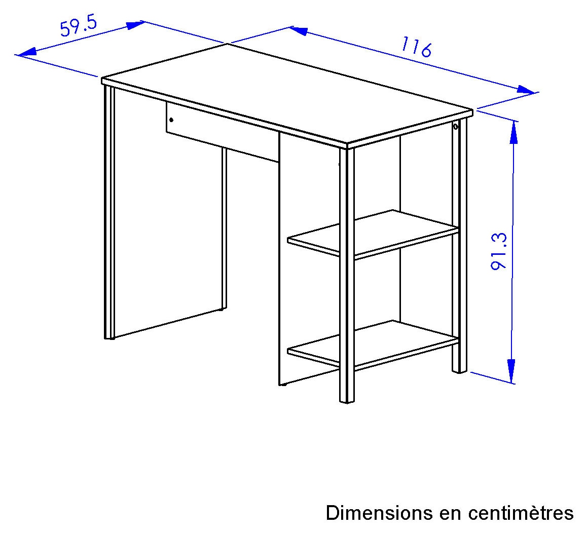 Gami Table haute »CAMDEM« Très pratique à utiliser