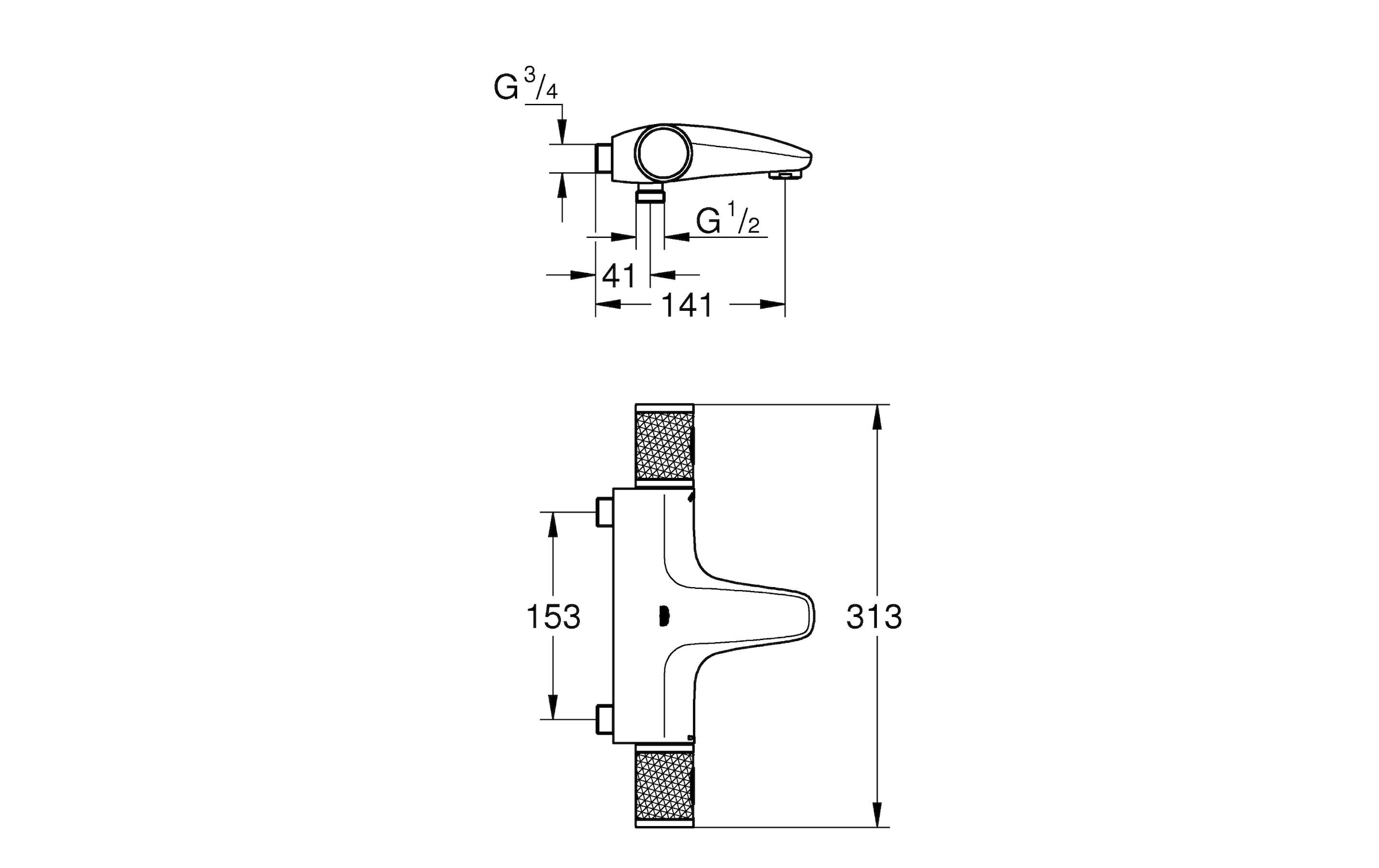 Grohe Robinetterie de salle de bain »Precision«