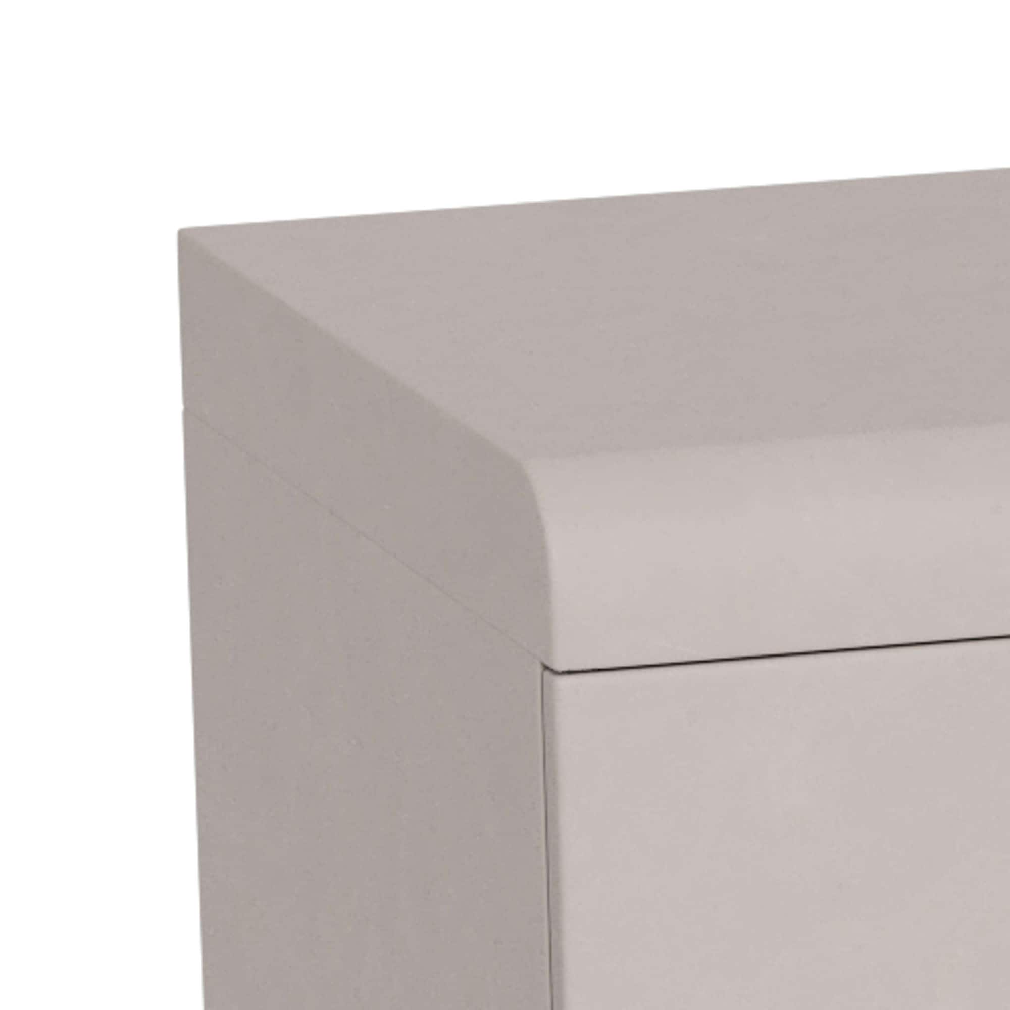 ACTONA GROUP Buffet »Magee - elegante & moderne Anrichte mit praktischem Stauraum« Schickes Sideboard für den Wohn-und Essbereich im warmen grau lakiert