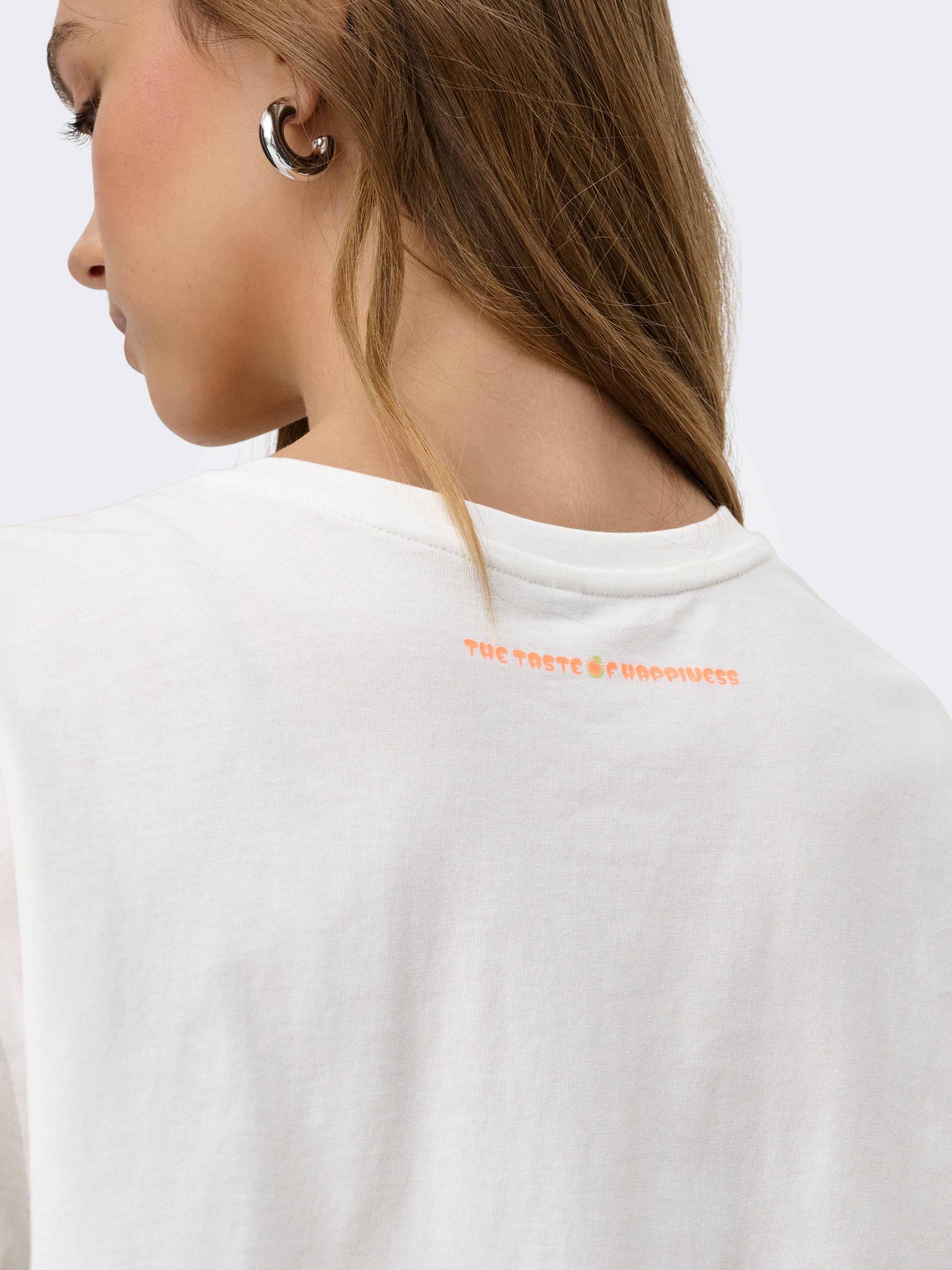 ONLY T-shirt à manches courtes »ONLBOLETTE LIFE S/S TOP BOX CC JRS« avec imprimé accrocheur