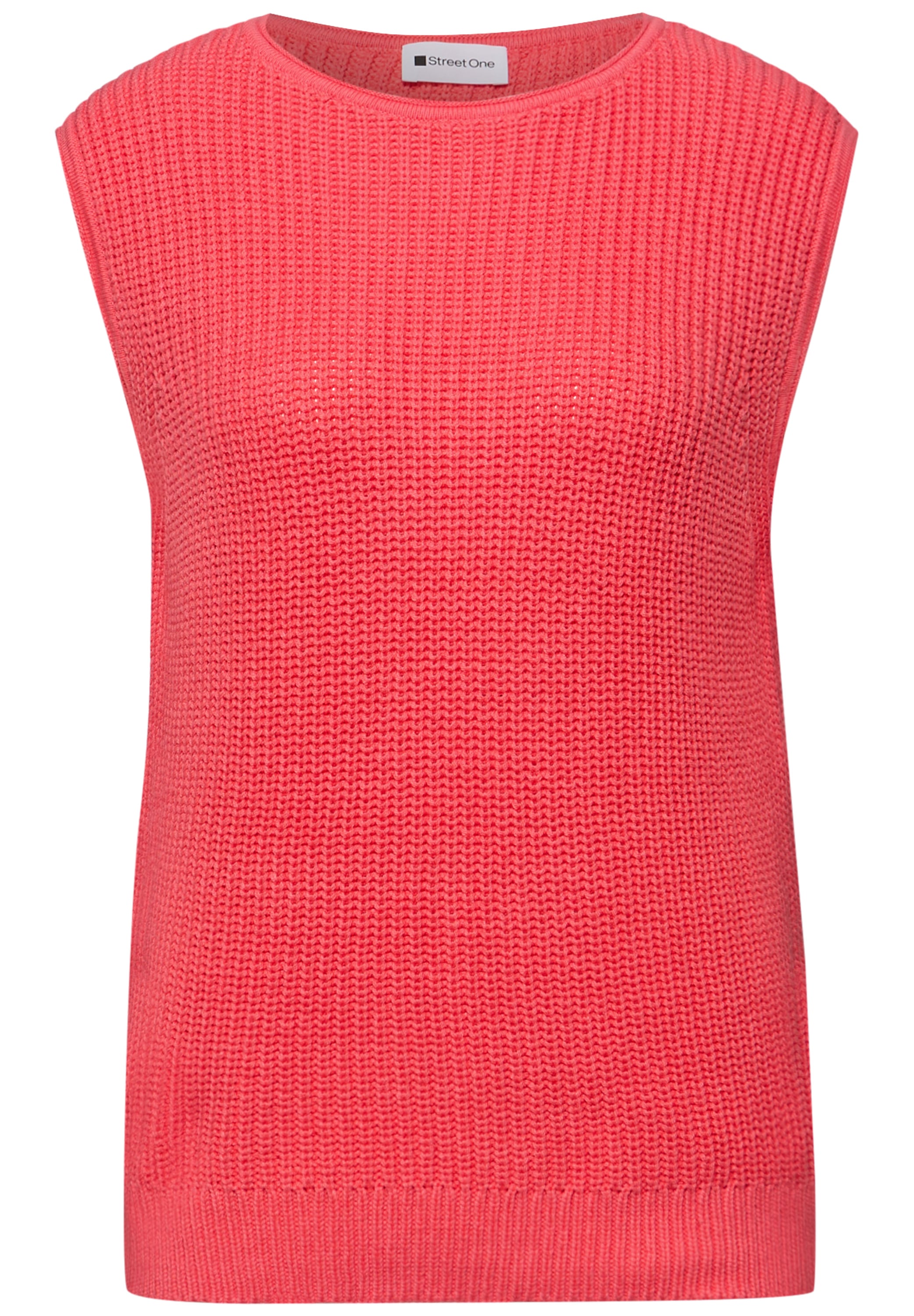 STREET ONE Pull-over in Strick-Optik