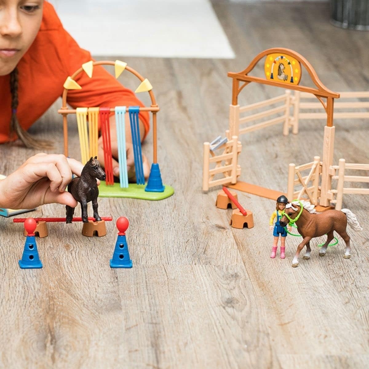 Schleich® Monde de jeu »FARM WORLD, Pony Agility Training (42481)«